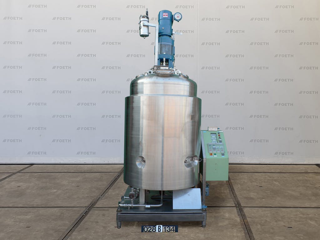 Hanag Oberwil 1600 Ltr. Fermentor (Bio) - Reattore in acciaio inox - image 1
