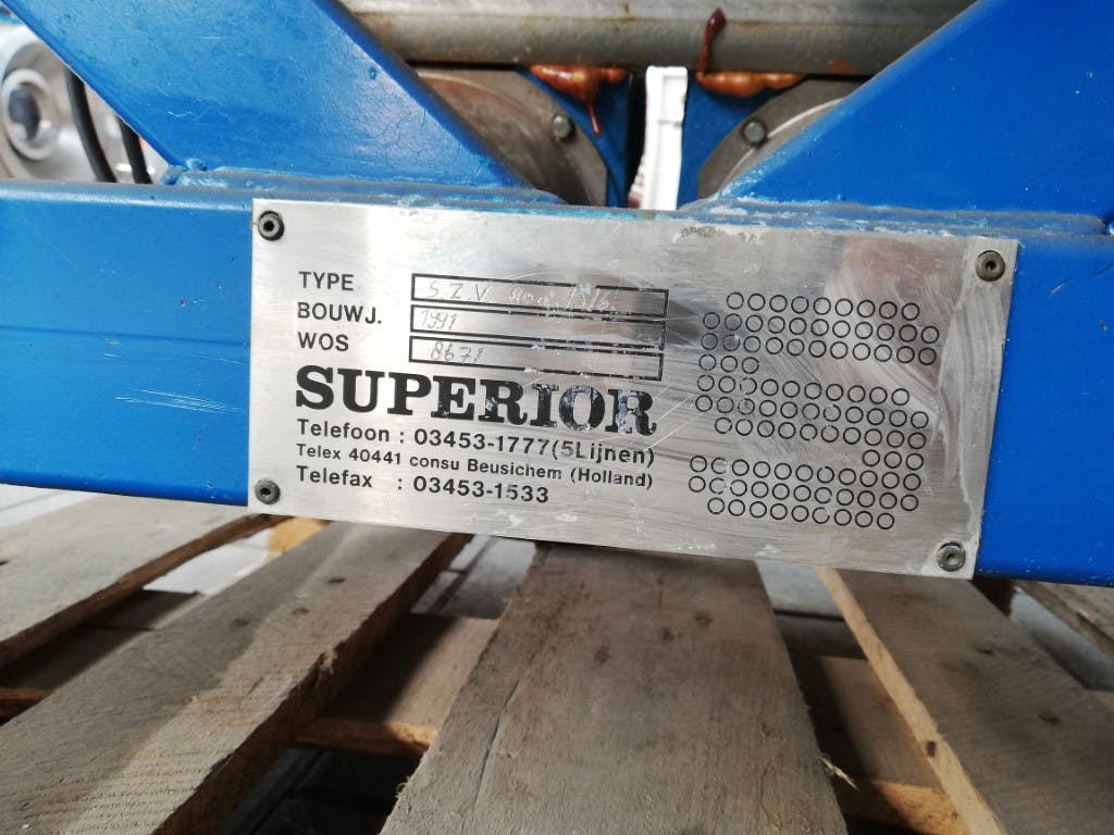 Superior SZV 800/5/6 "wedge wire screen" - Vibro sieve - image 9