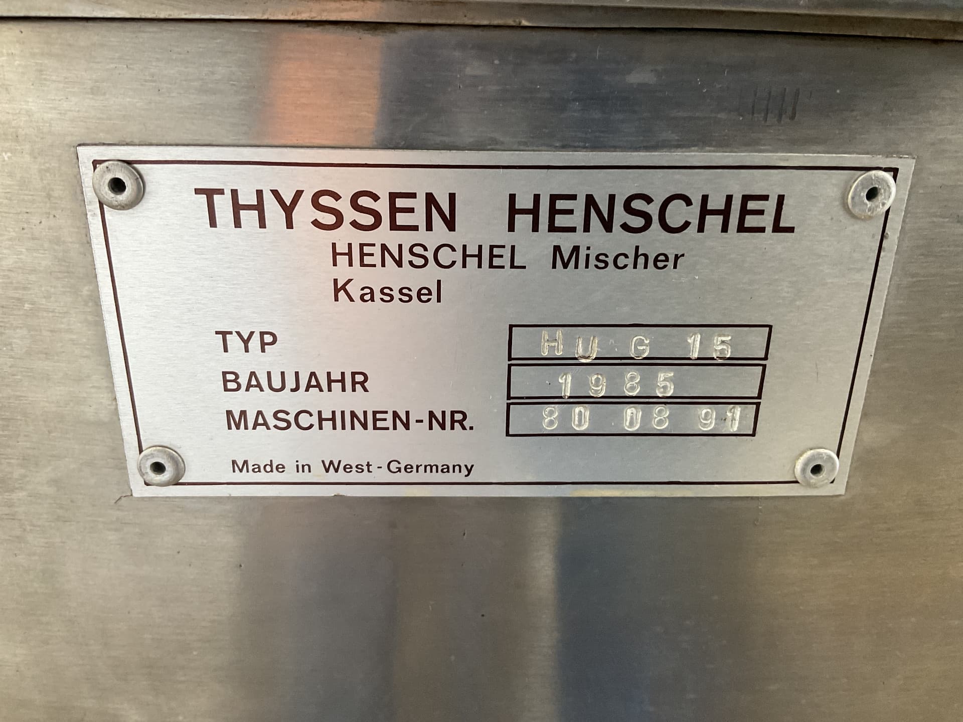 Henschel HU/G-15 - Универсальный миксер - image 4