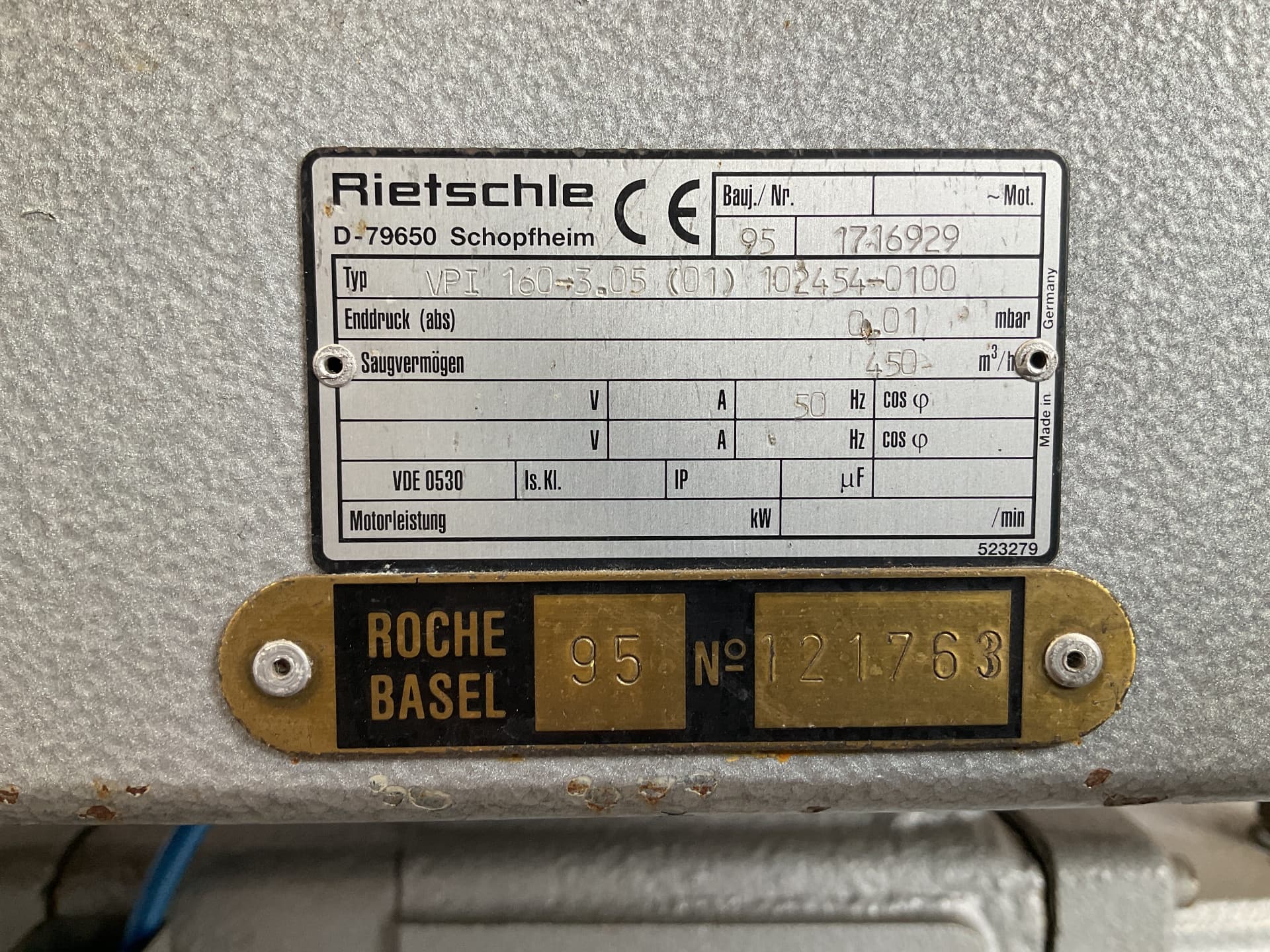 Rietschle VWP-160-3 - Vacuumpomp - image 5