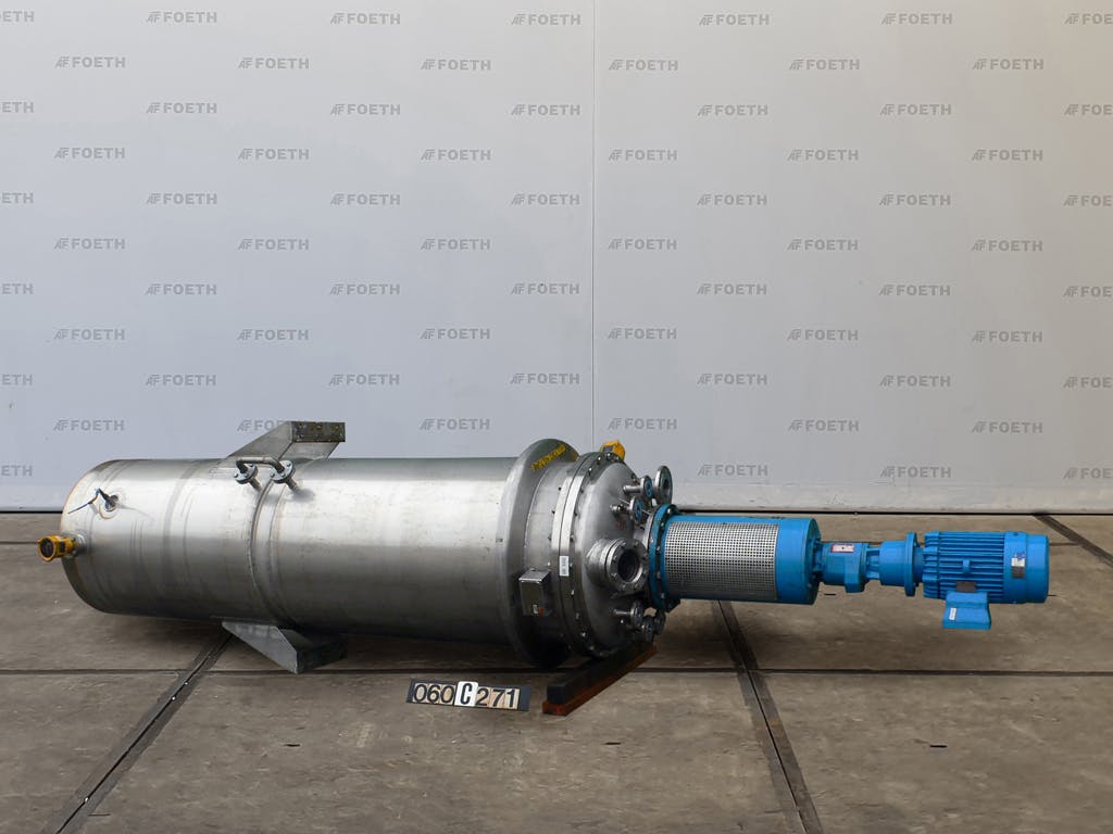 Hoeksma & Velt 1400 Ltr - Reattore in acciaio inox - image 1