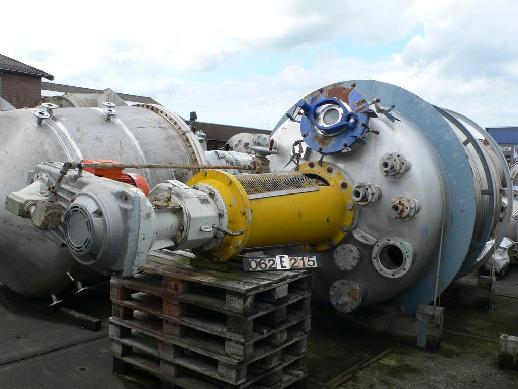 Hagemann 8200 Ltr - Reactor de acero inoxidable