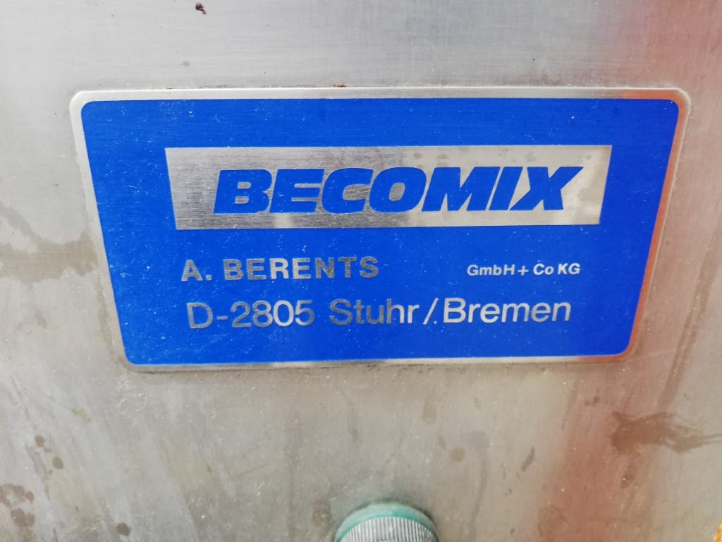 Becomix RW-5000 S - Recipientes de proceso - image 10