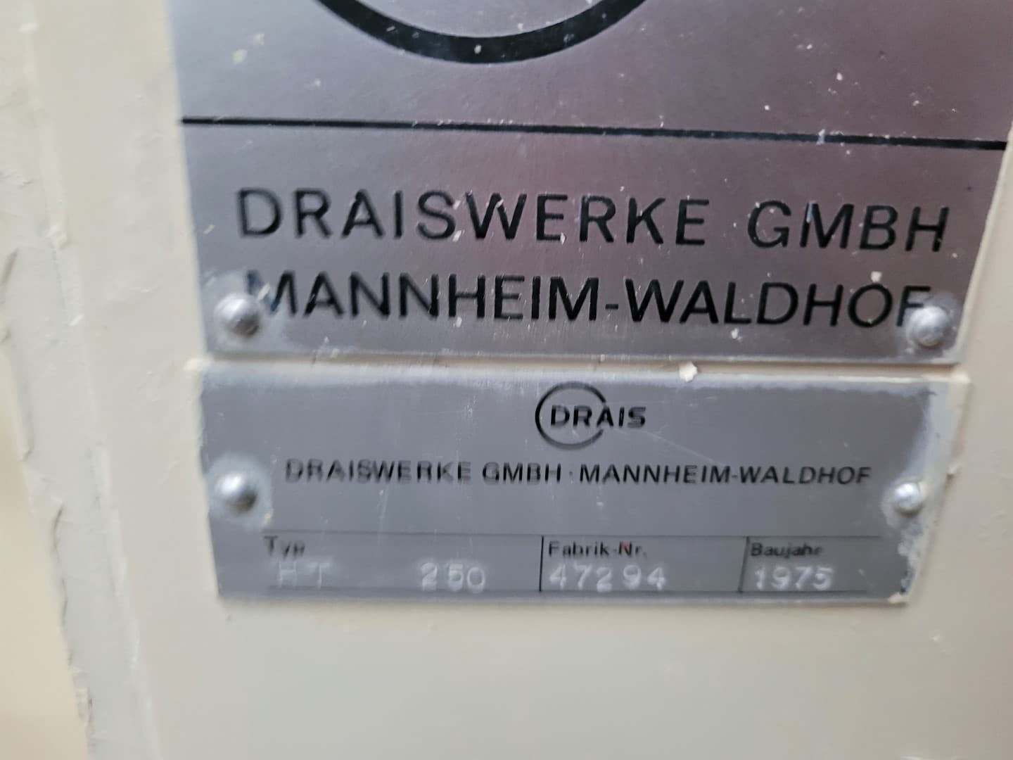 Drais HT-250 - Práškový turbo smešovac - image 3
