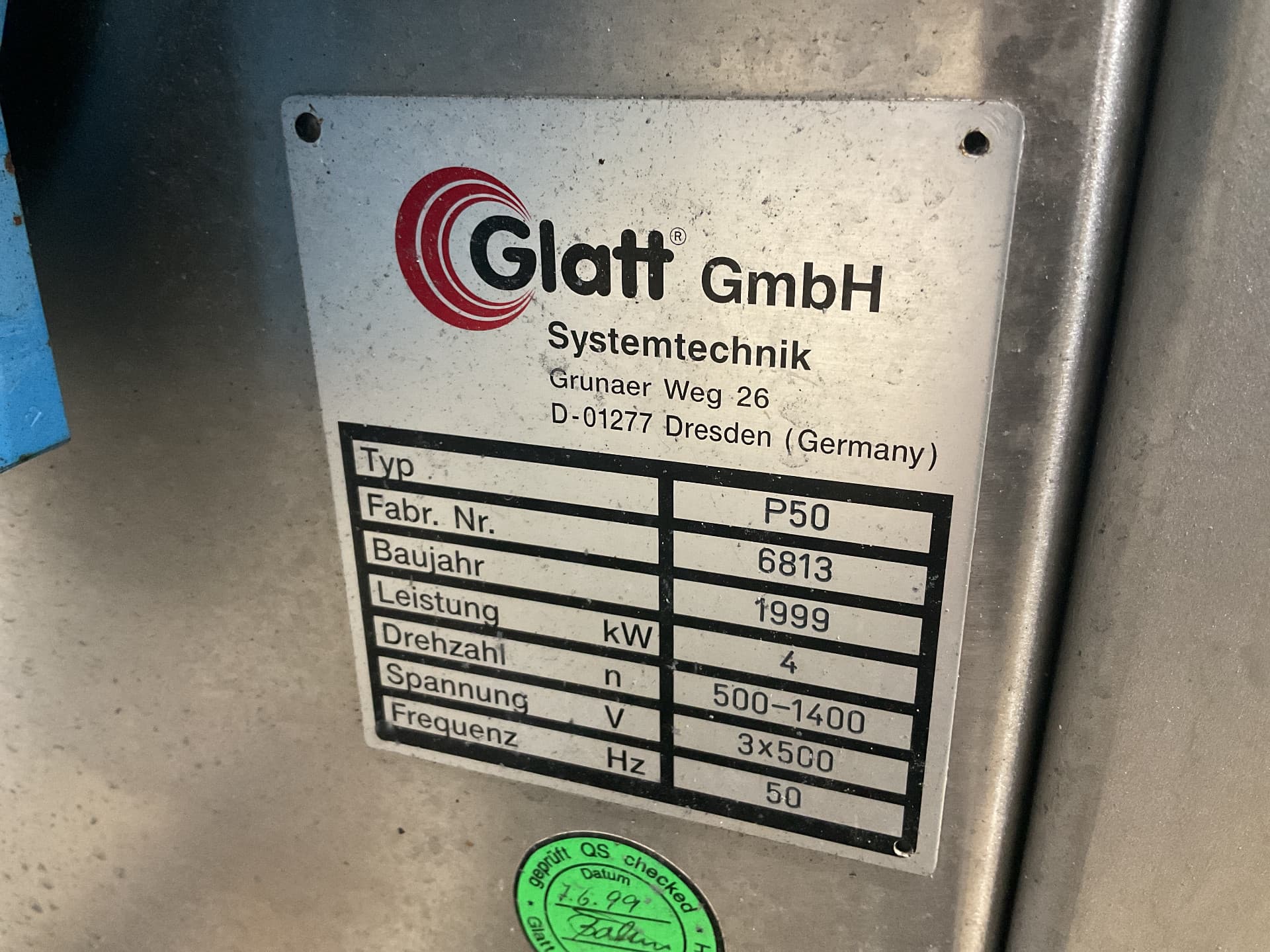 Glatt P-50 - Noduliser - image 5