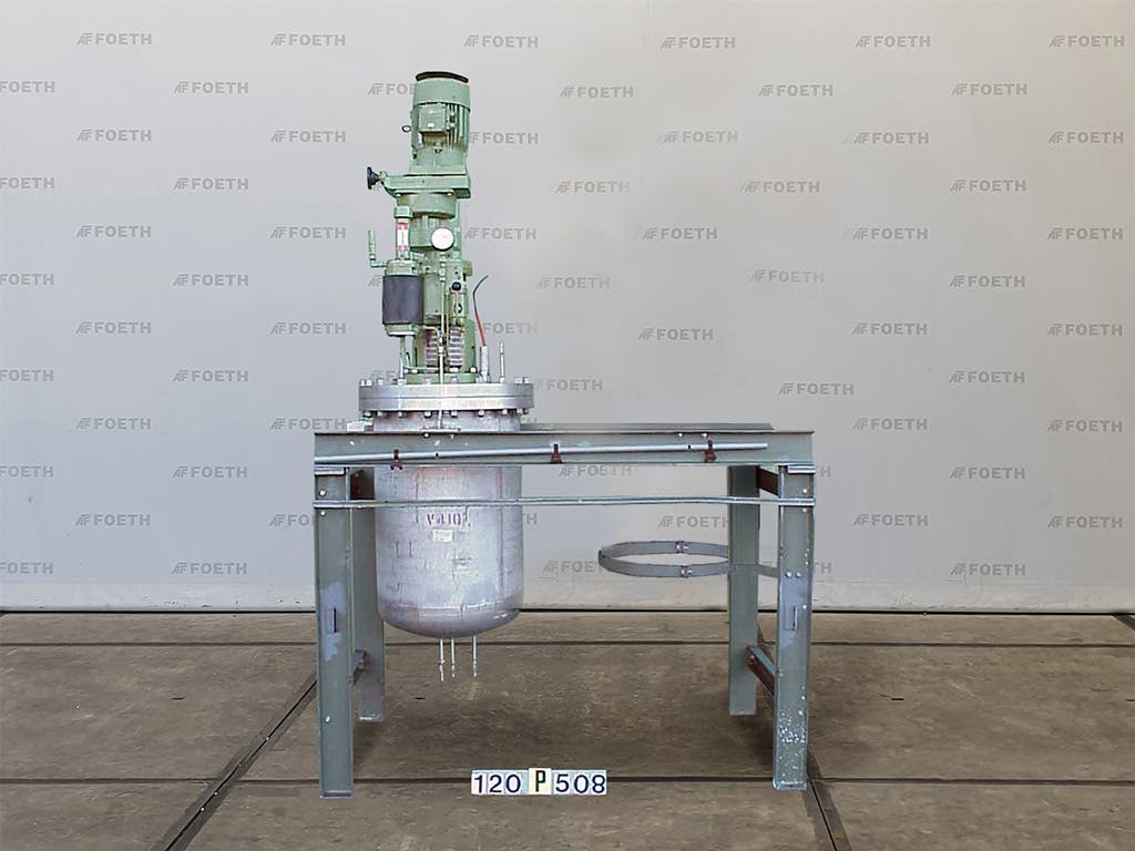 Hoefnagel&meijn 265 Ltr - Reattore in acciaio inox - image 1