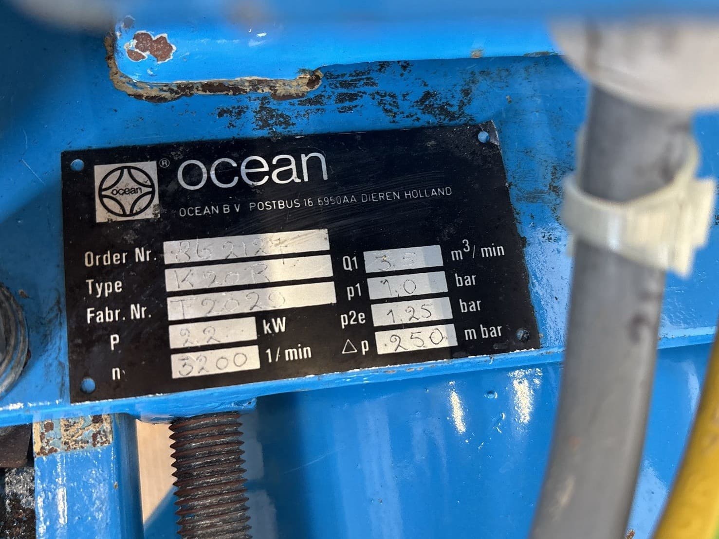 Ocean K 20 R (210 m3/hr (Ex)) - Blower - image 8