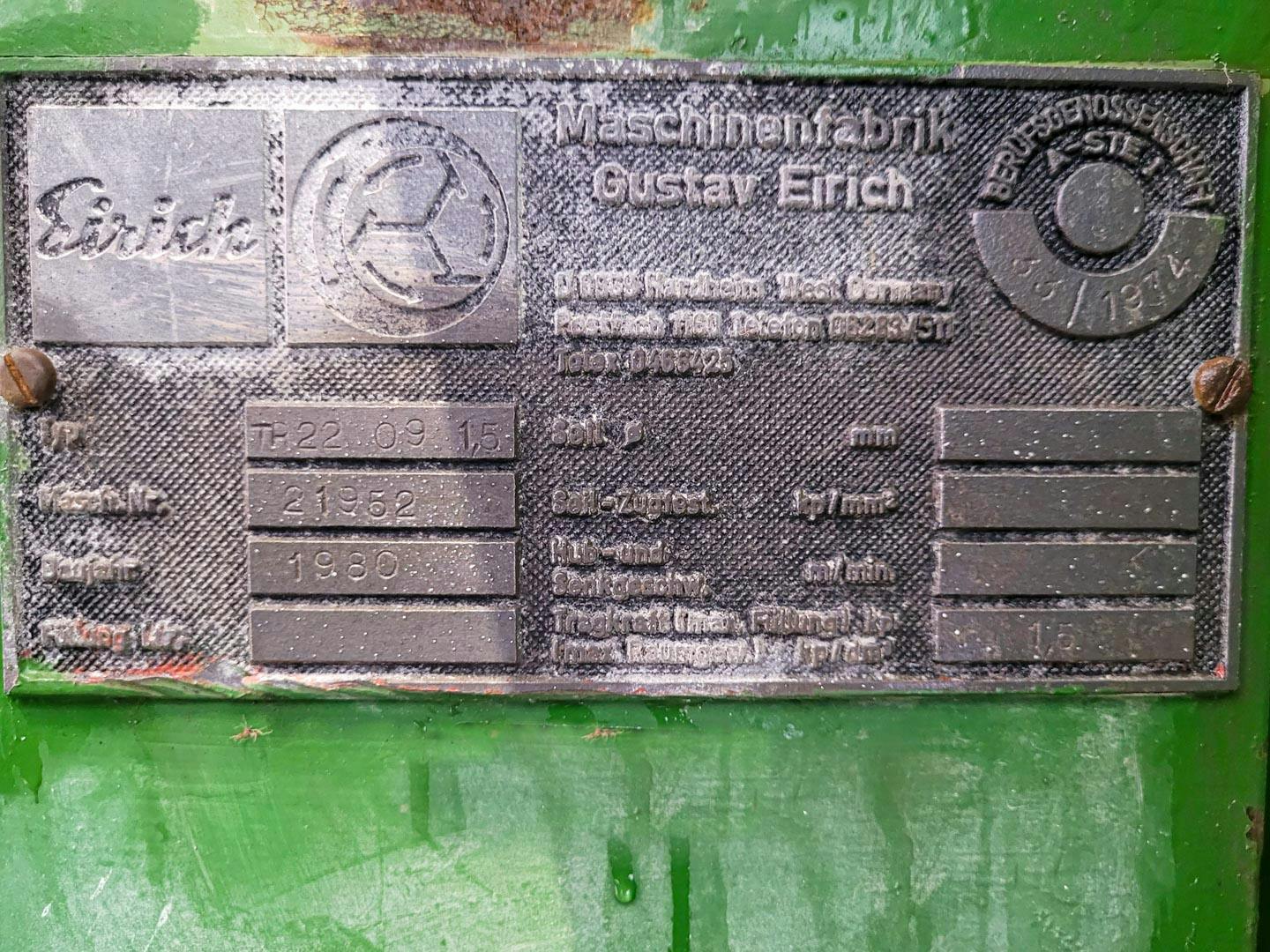 Gustav Eirich TR-22 09 1,5 - Granulierteller - image 14