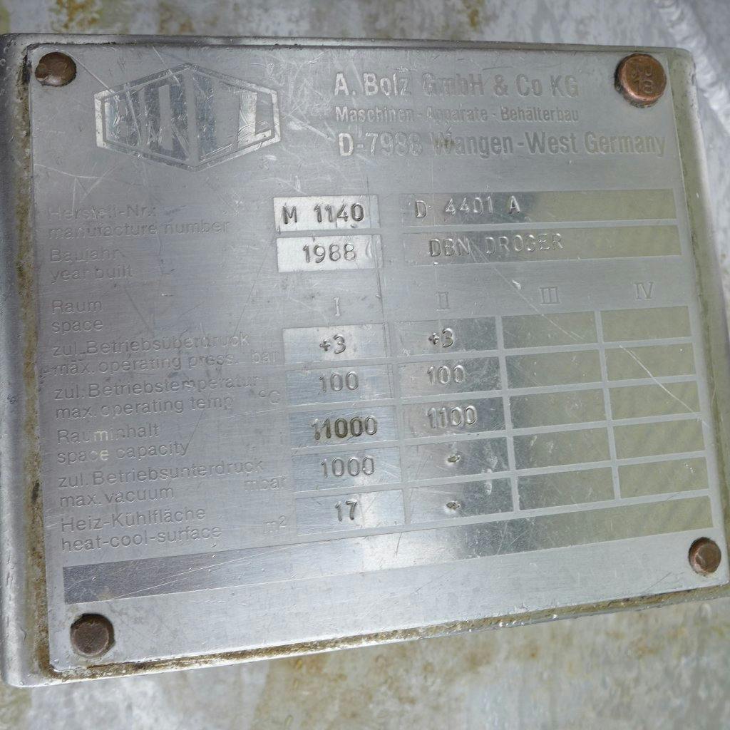 A. Bolz Wangen MF 500 - Secador cónico - image 9