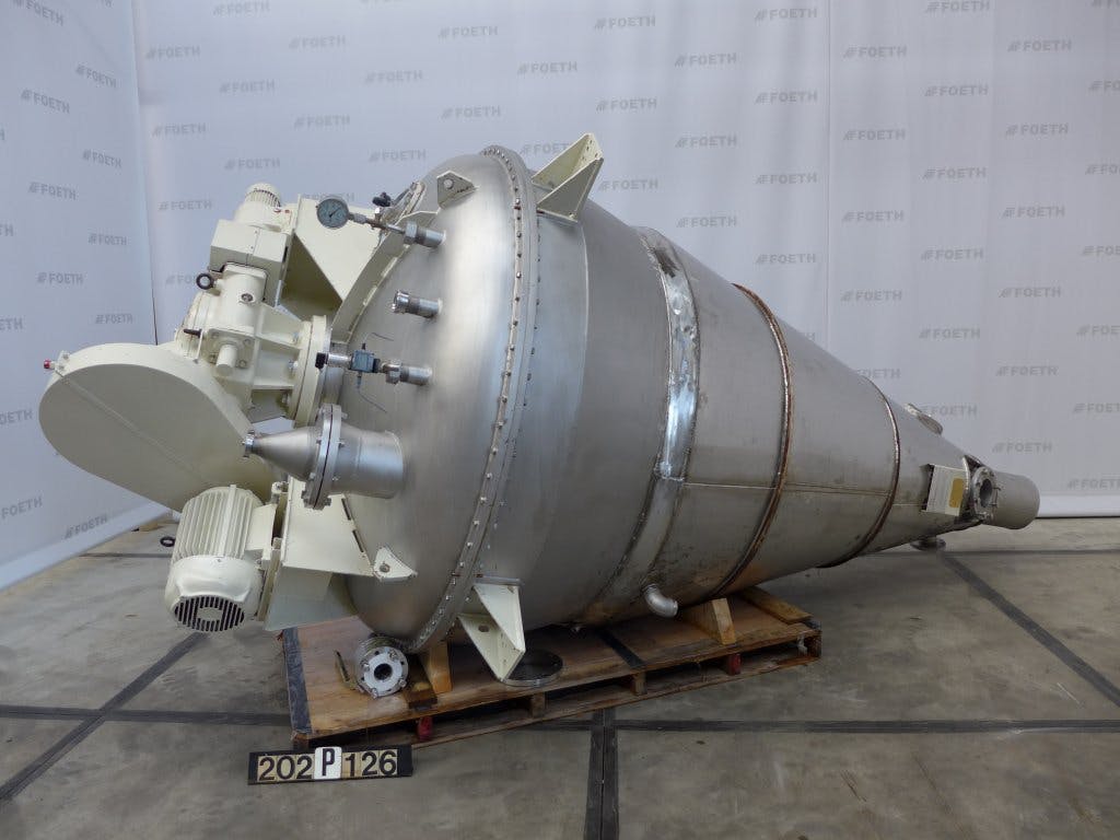 Hosokawa Nauta MBXU-20 RVW - Conical dryer - image 1