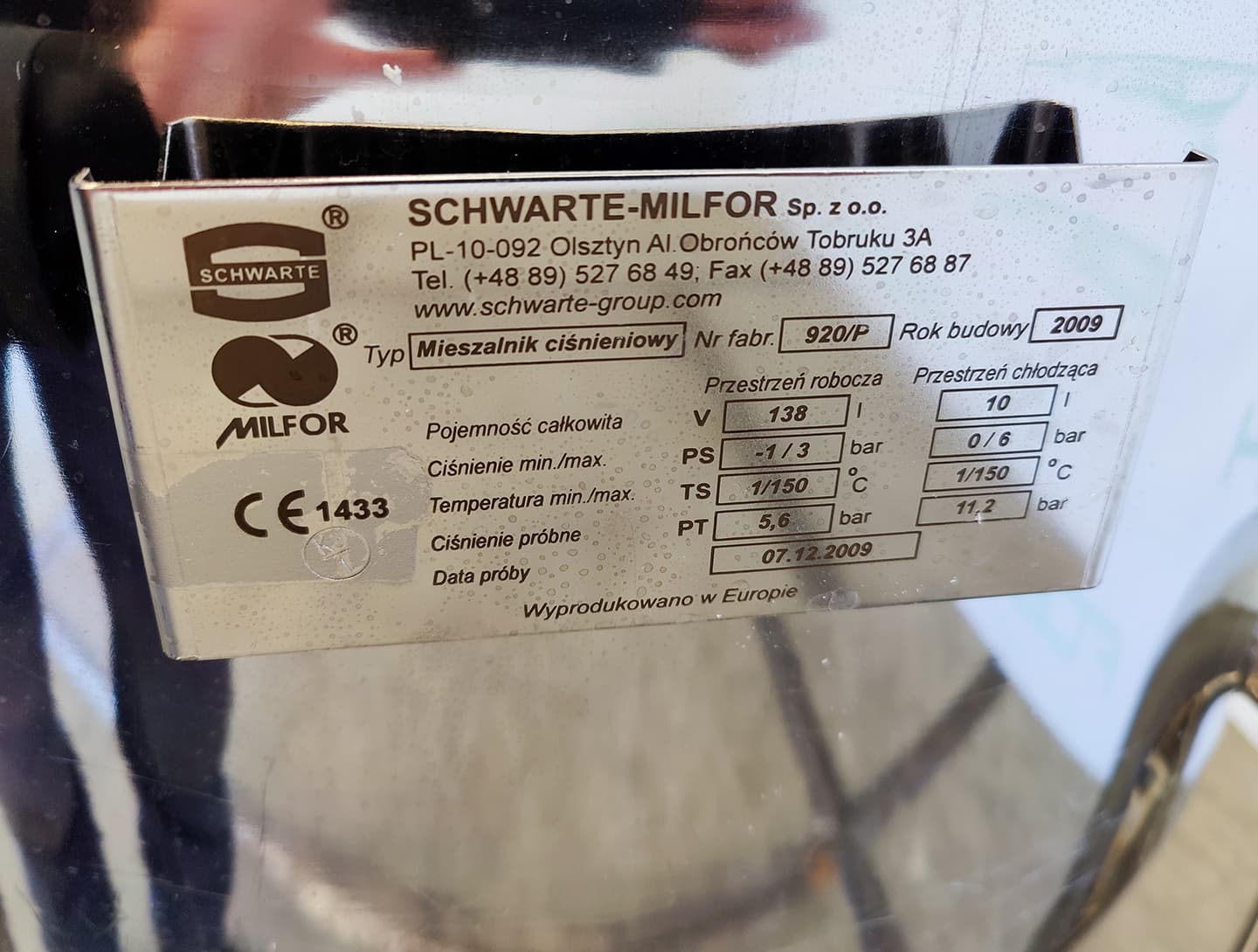 Schwarte-Milfor - Autoclave - image 11