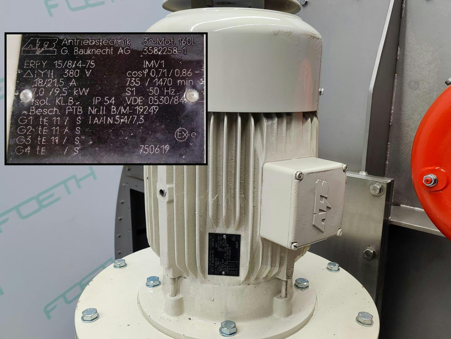Hosokawa Vrieco 35 RV-3 - Conical mixer - image 11