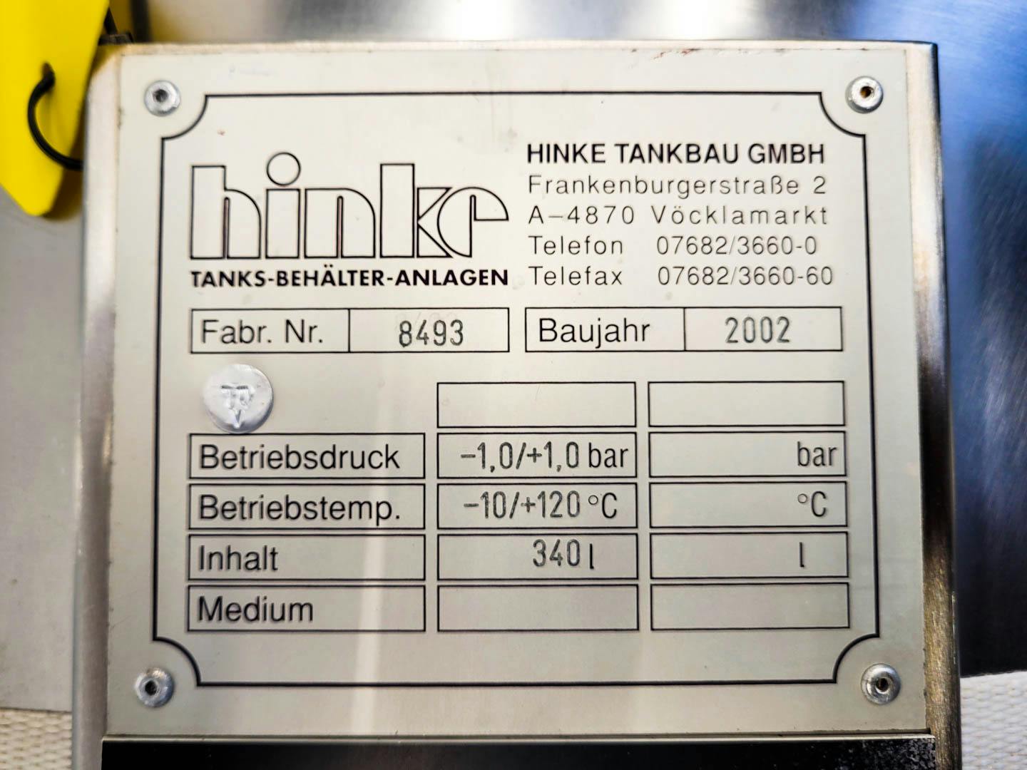 Hinke 340 Ltr. - Zbiornik ciśnieniowy - image 5