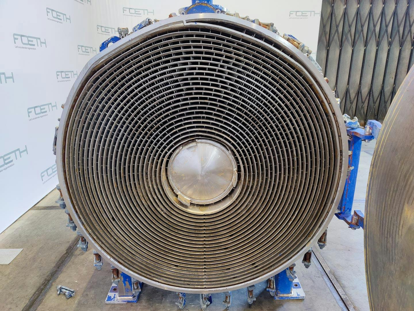 Alfa Laval 3H-C-1T - 98m² "Spiral" - Intercambiador de calor de carcasa y tubos - image 8