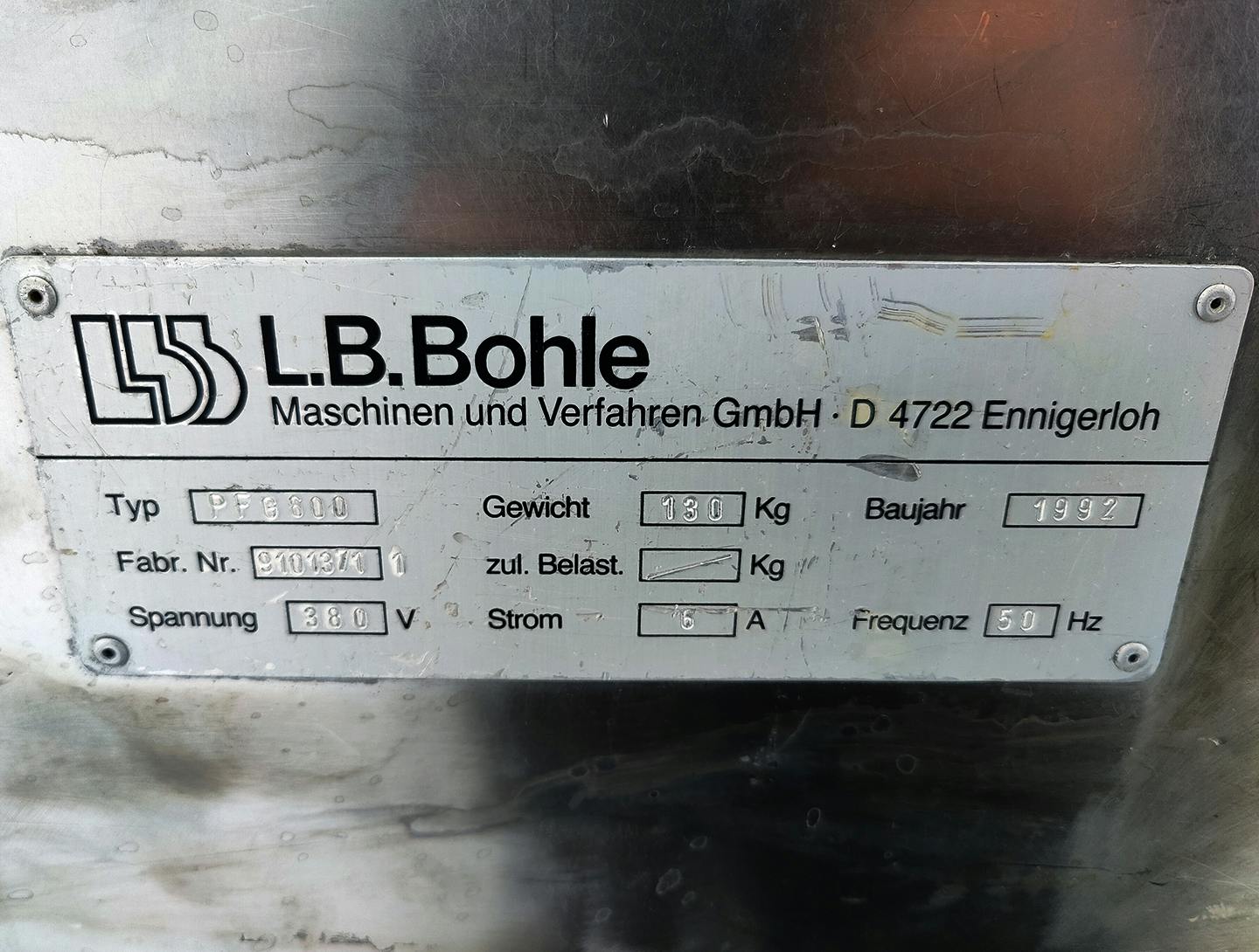 LB Bohle PFG-600 - Granuliersieb - image 10