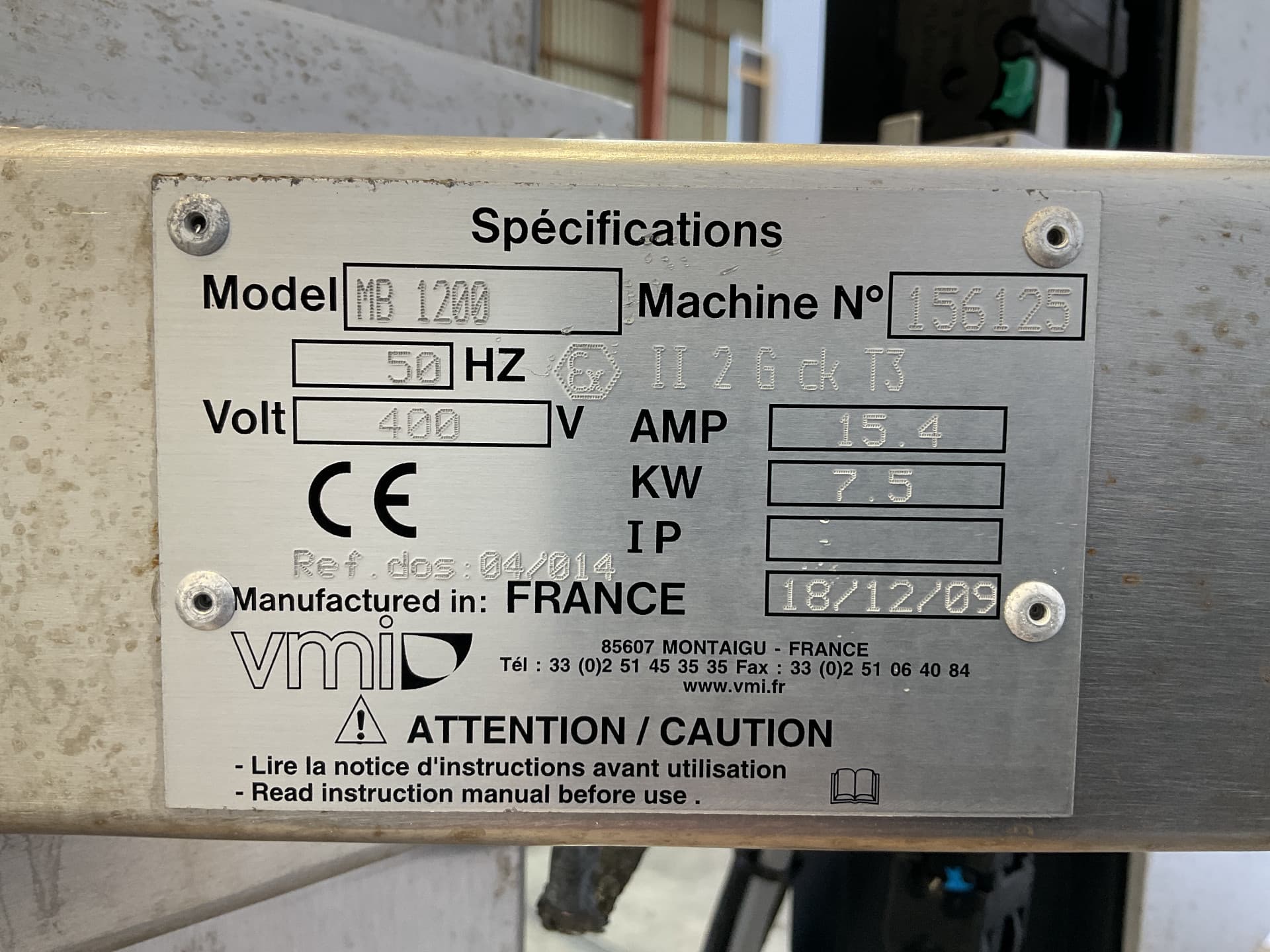 VMI Emulsioner MB1200 - Agitador - image 4