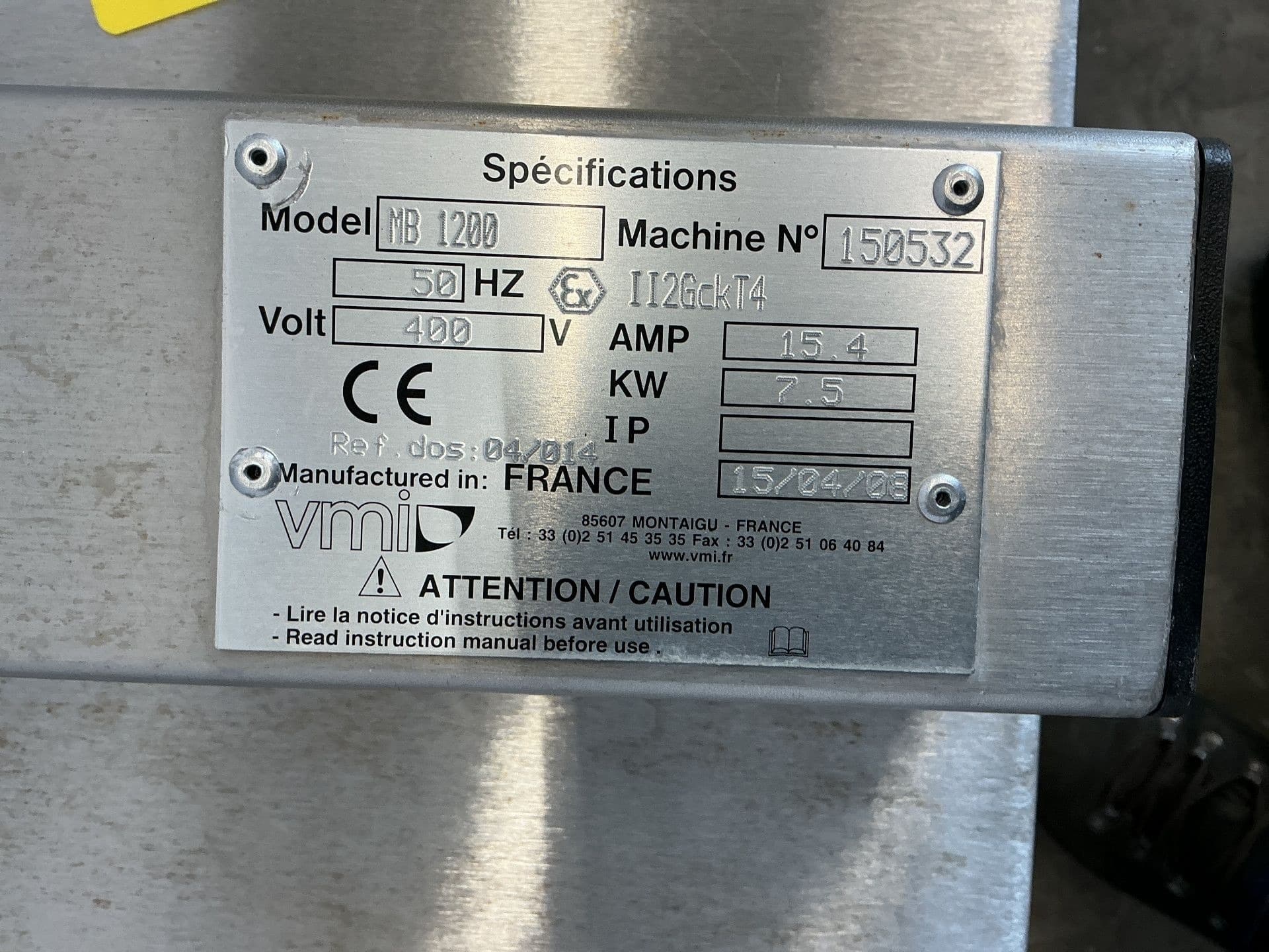 VMI Emulsioner MB1200 - Mieszadło - image 3