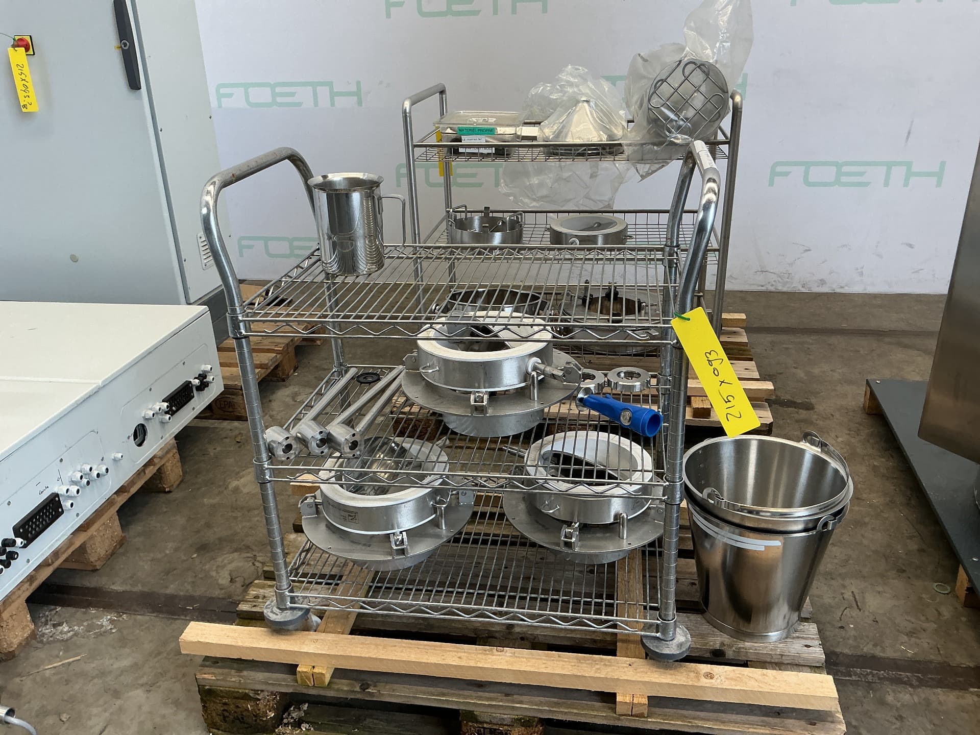 CMA Quimpe Container Mixer with Sieve Granulator - Pohárkový smešovac - image 7