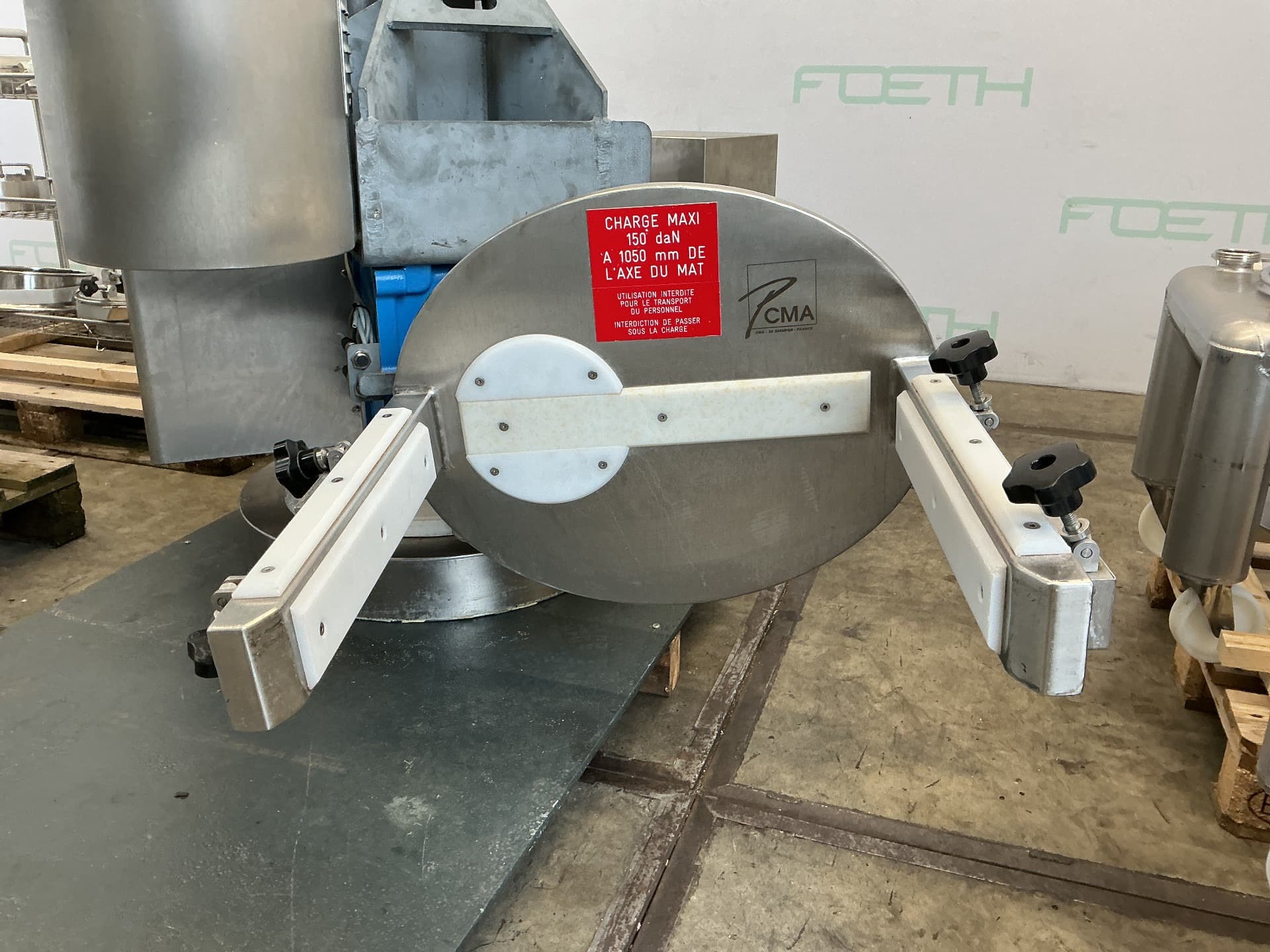CMA Quimpe Container Mixer with Sieve Granulator - Pohárkový smešovac - image 3