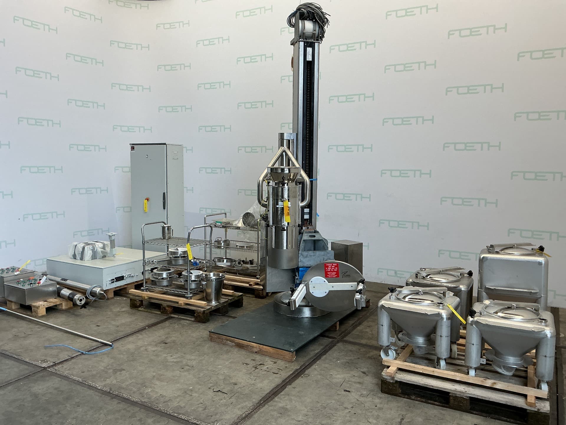 CMA Quimpe Container Mixer with Sieve Granulator - Pohárkový smešovac - image 1
