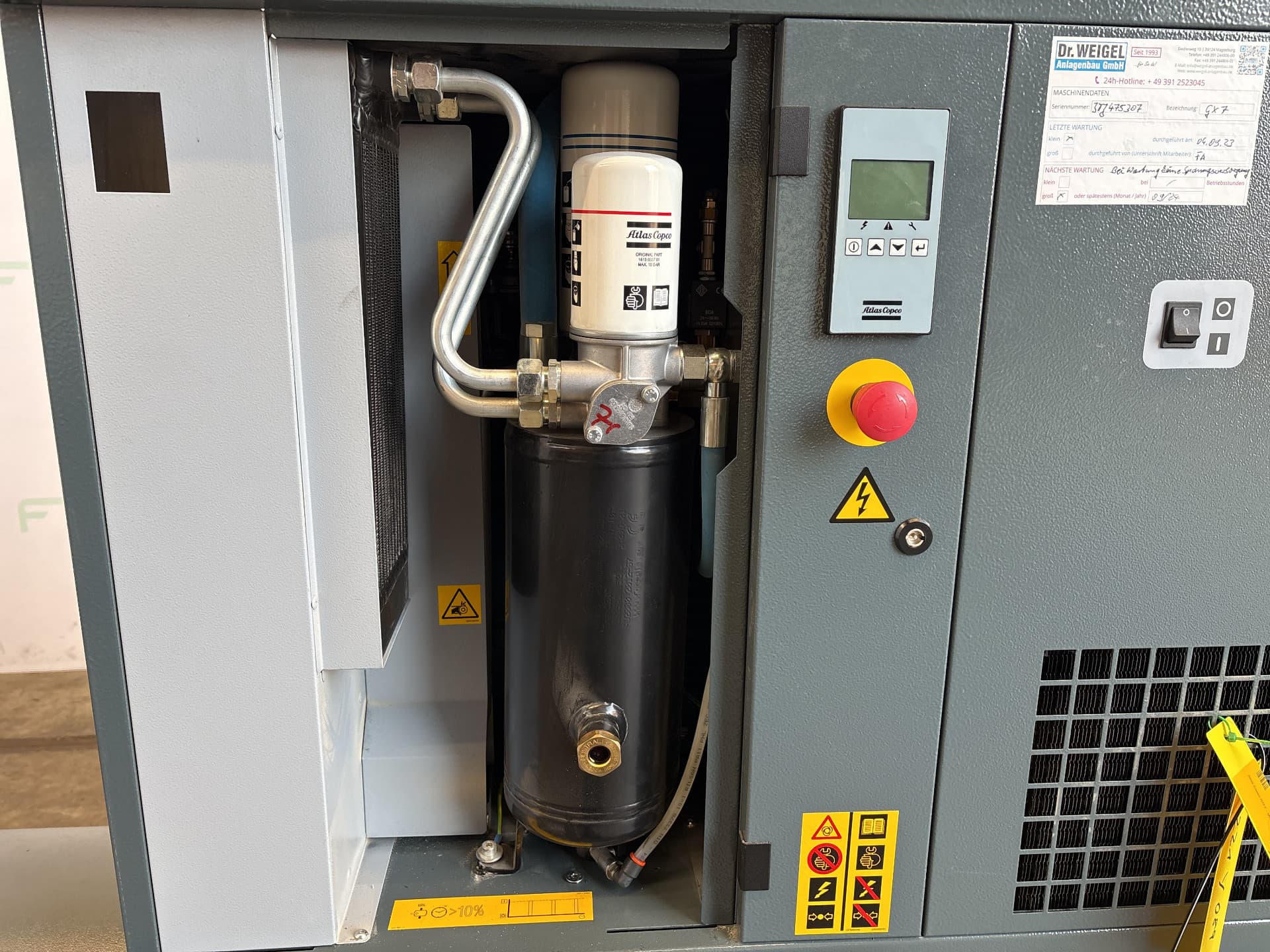 Atlas Copco G7 FF — Screw Compressor - Soprador - image 10