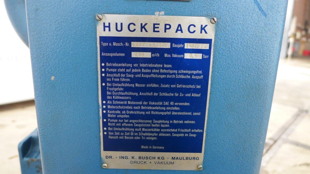 Busch HUCKEPACK HO 0433 - Bomba de vácuo - image 9
