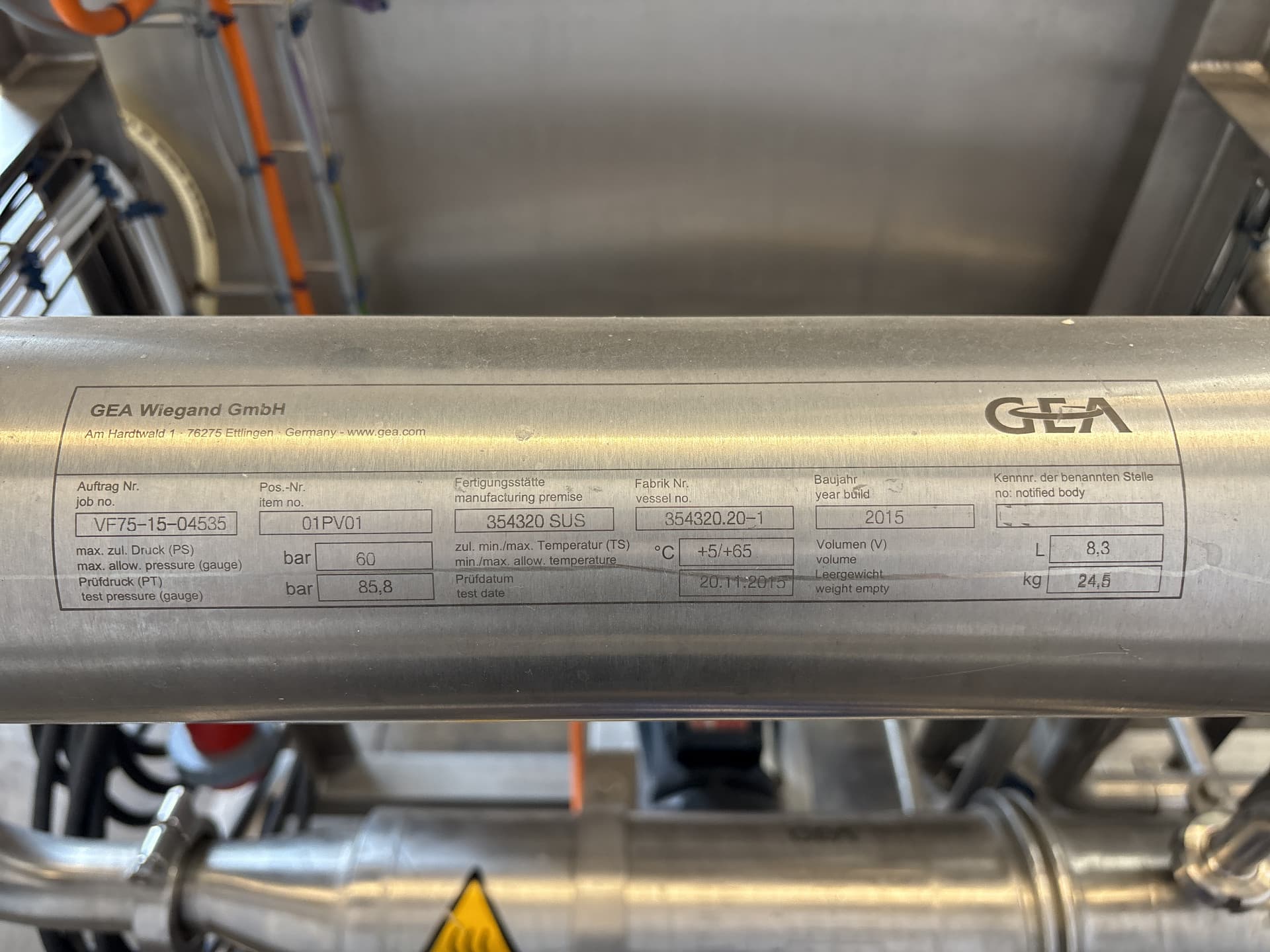 GEA Wiegand Membrane Filtration Plant — Reverse Osmosis - Filtre divers - image 20