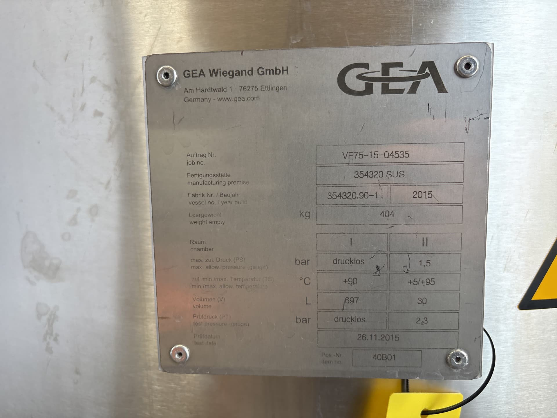 GEA Wiegand Membrane Filtration Plant — Reverse Osmosis - Filtre divers - image 7