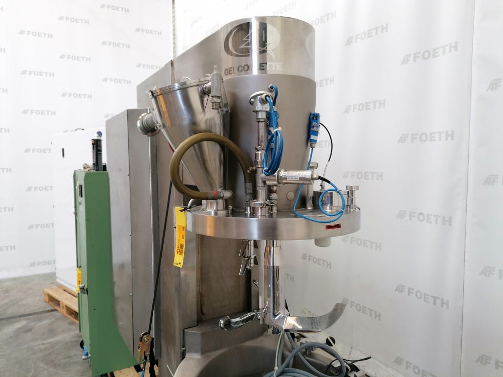 Collette GRAL 75 Vactron Microwave Drying and Solvent Recovery - Universal mixer - image 7