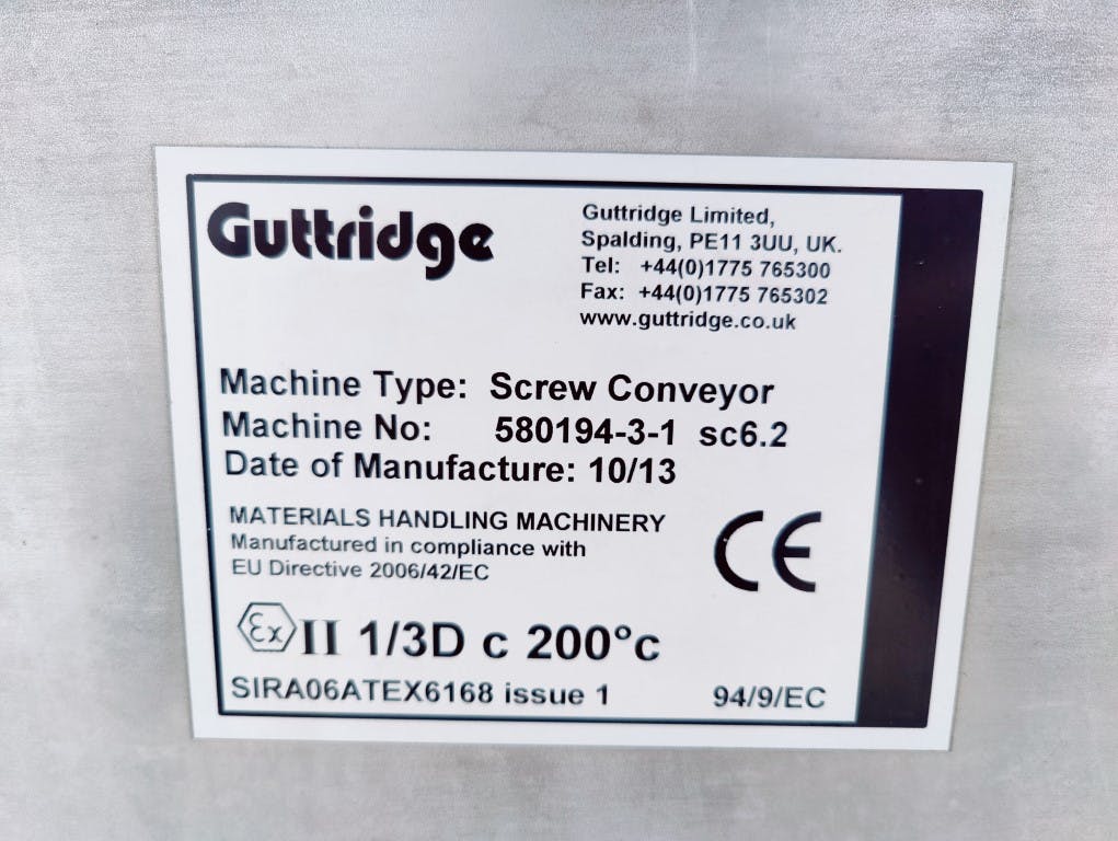 Guttridge - Horizontal screw conveyor - image 11