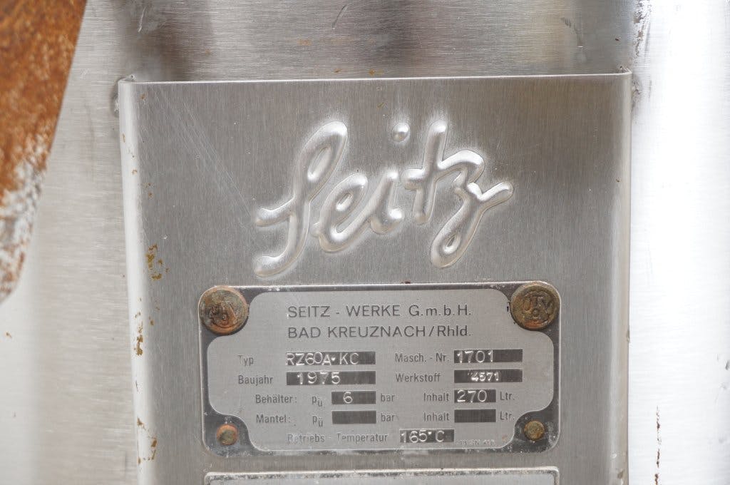 Seitz - Werke RZ 60 A KC - filtro de placas horizontales - image 10