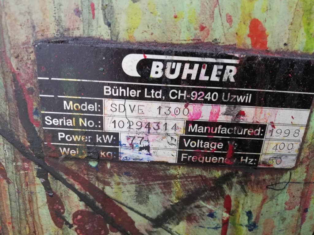 Bühler SDVE-1300 - Molino de tres rodillos - image 8