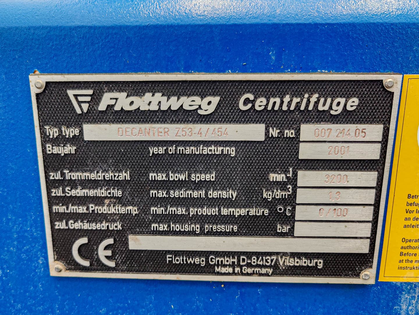 Flottweg Z53-4/454 - Decanter - image 10