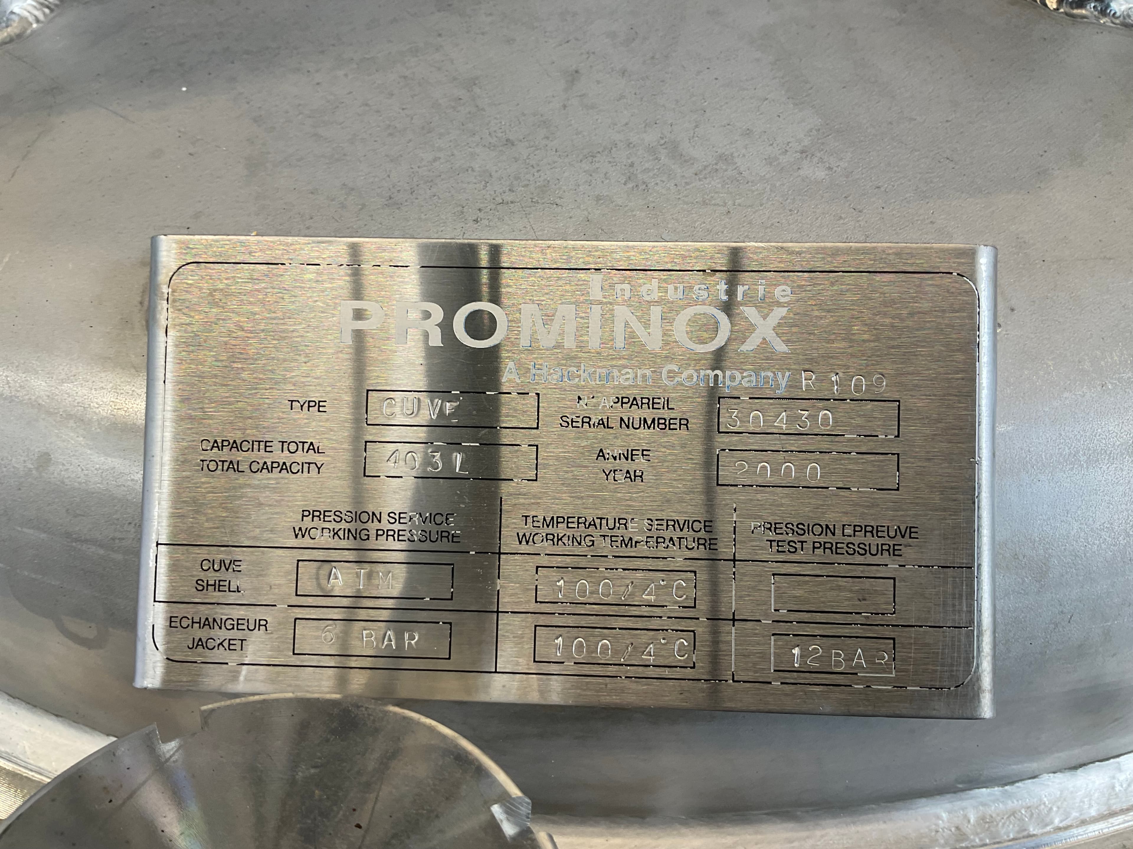 Prominox 300L - Технологический сосуд - image 6