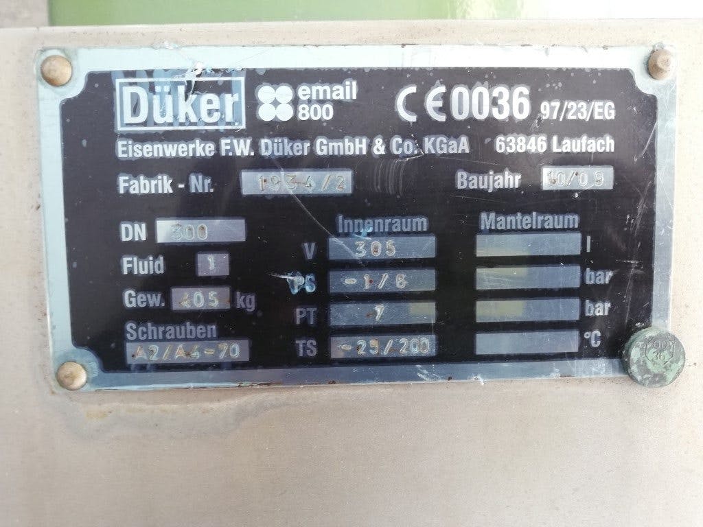 Düker  GmbH & Co KGaA Thaletec DN300x4200 - Destilação - image 6