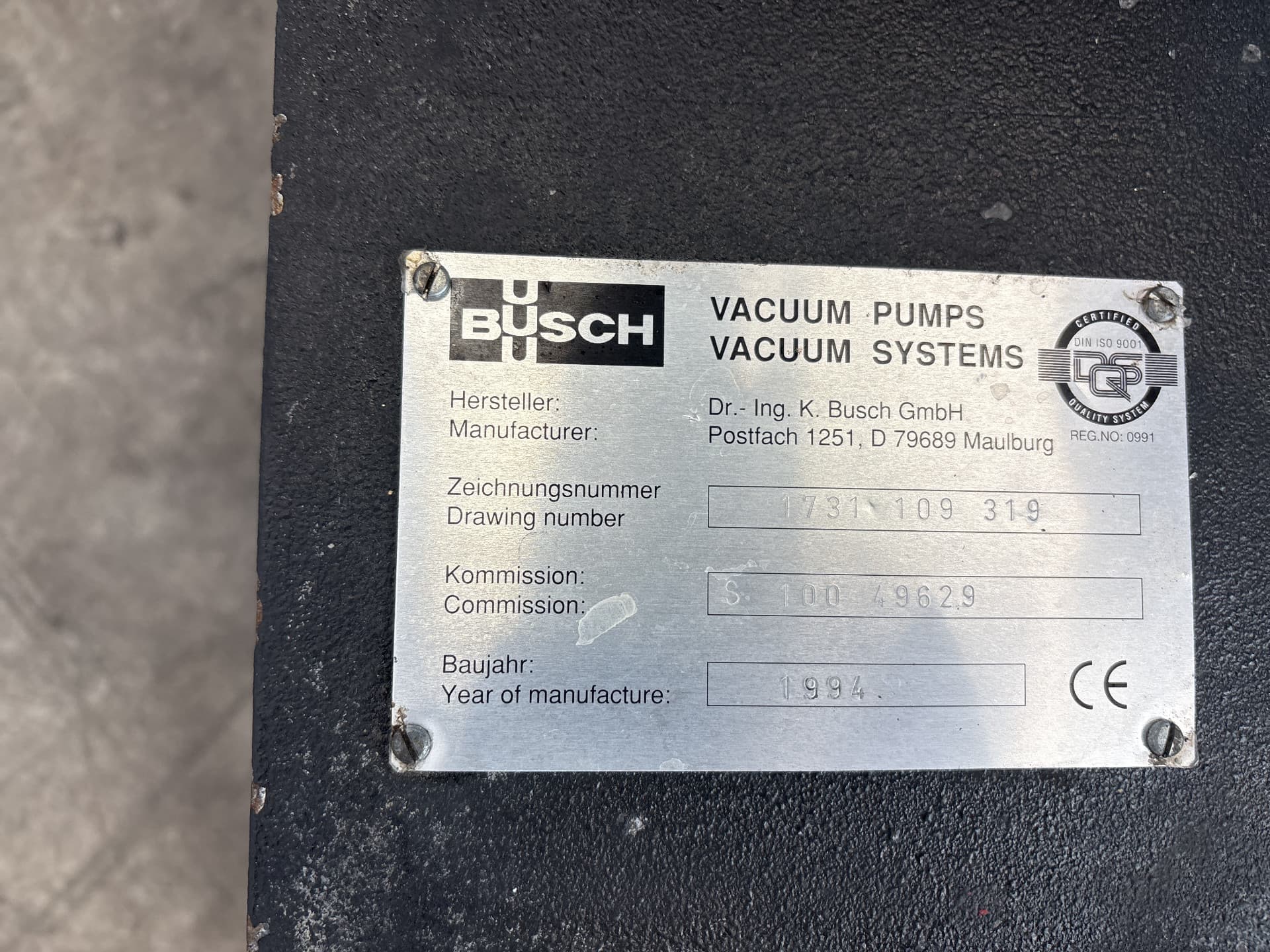 Busch L2 040 - Vacuumpomp - image 11