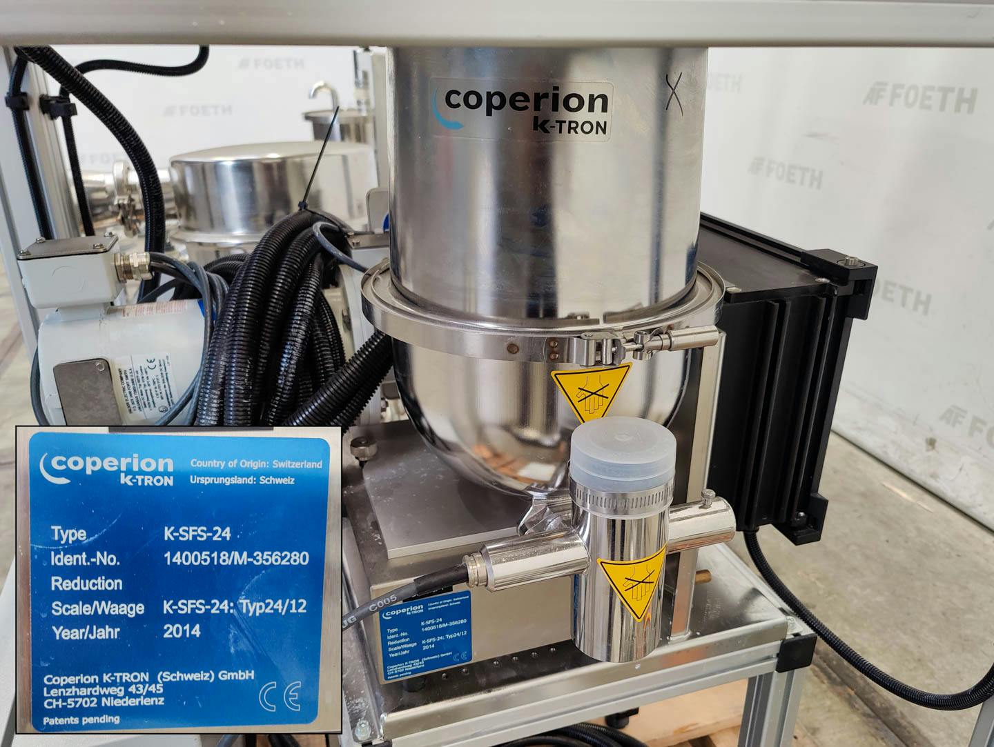 Coperion K2-MV-T35 (with high shear mixer) - Tornillo dosificador - image 13