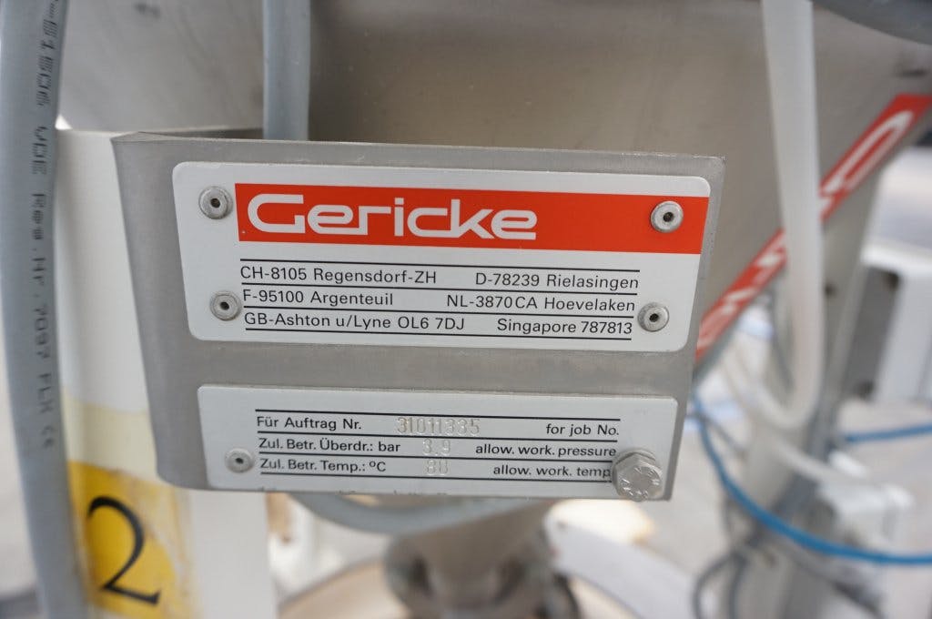 Gericke Type PTA 50 Conveying - Pneumatic conveying system - image 7