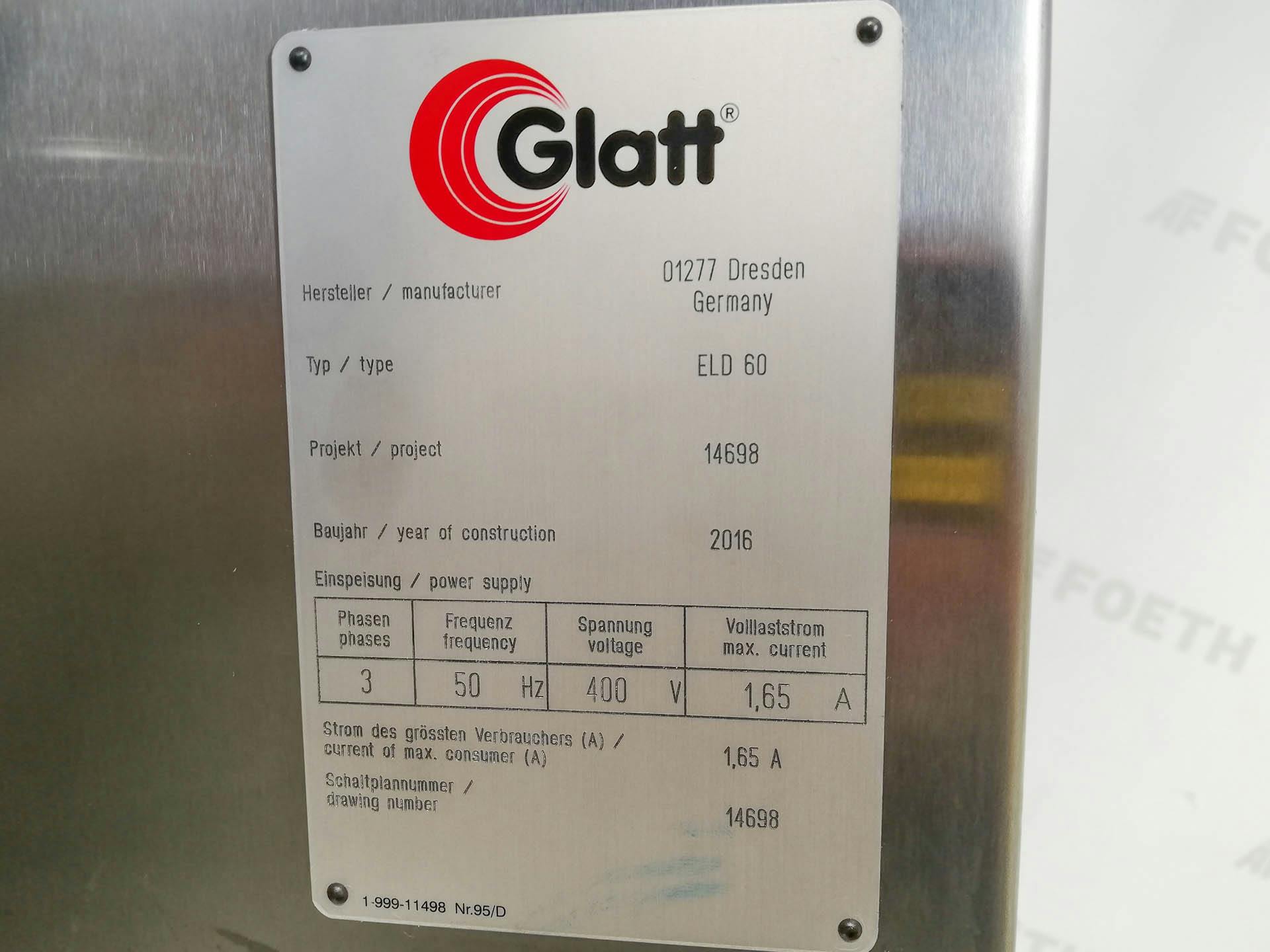 Glatt ELD-60 - Máquina de elevación / inclinación - image 6