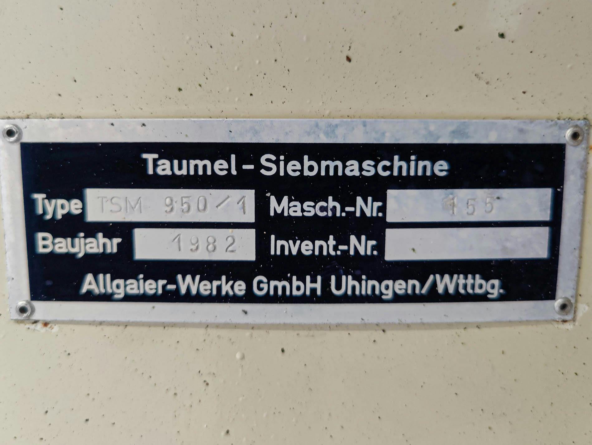 Allgaier TSM-950/1 - Tumbler screener - image 8