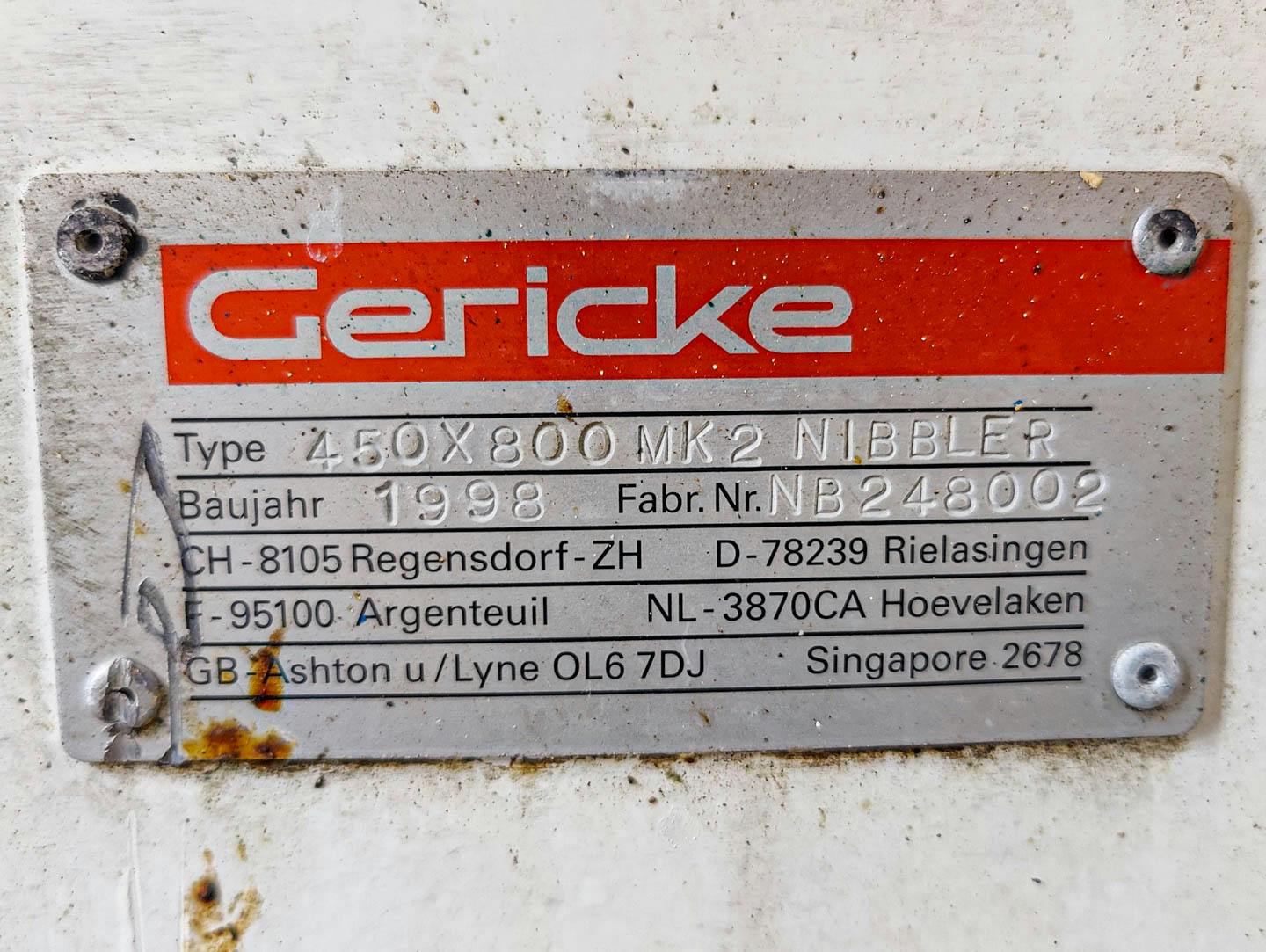 Gericke 450x800 MK2 NIBBLER - Doorwrijfzeef - image 11