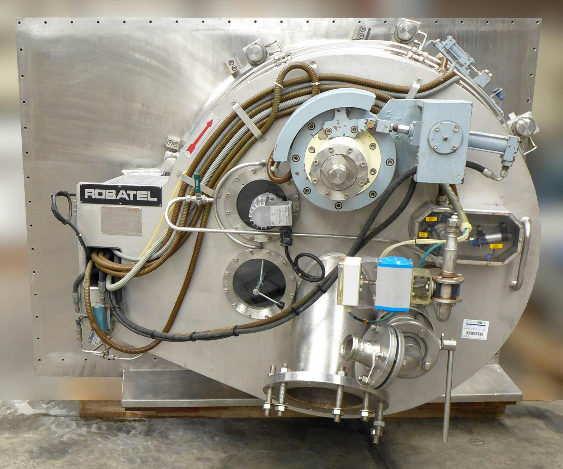 Robatel horizontal peeler centrifuge - Centrifugeuse à couteau racleur - image 2
