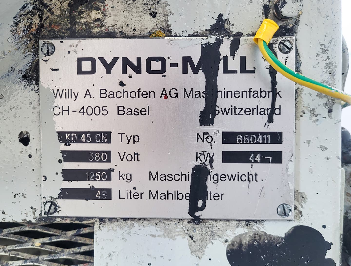 Dynomill KD45CN - Broyeur à billes - image 6