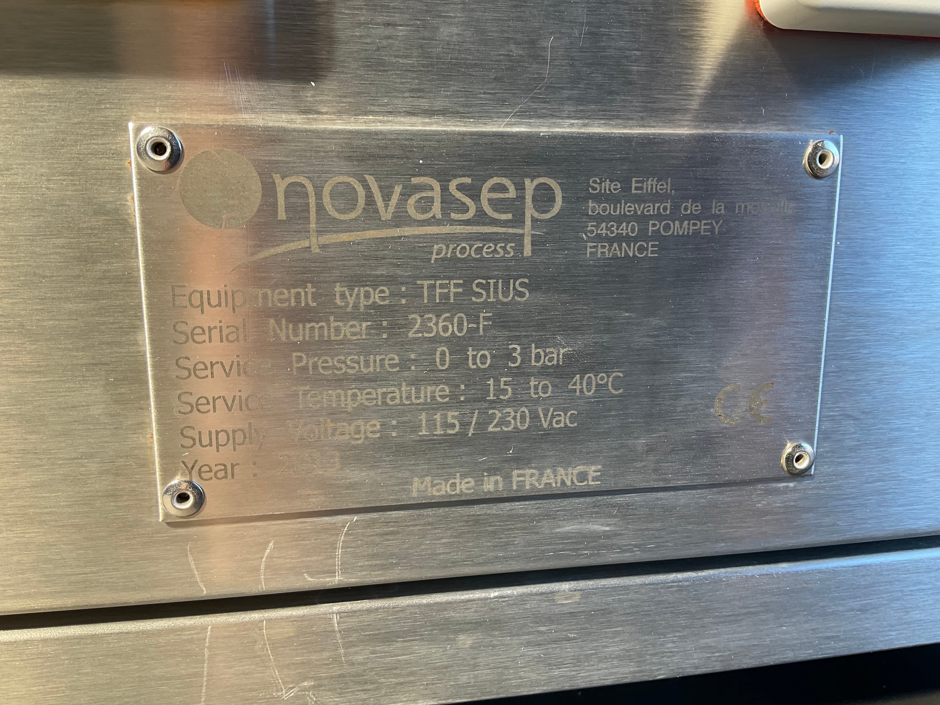Novasep TFF - Filtr - image 4