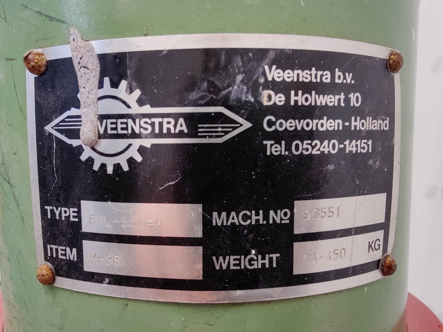 Veenstra FSL-550-V - Míchadlo - image 5