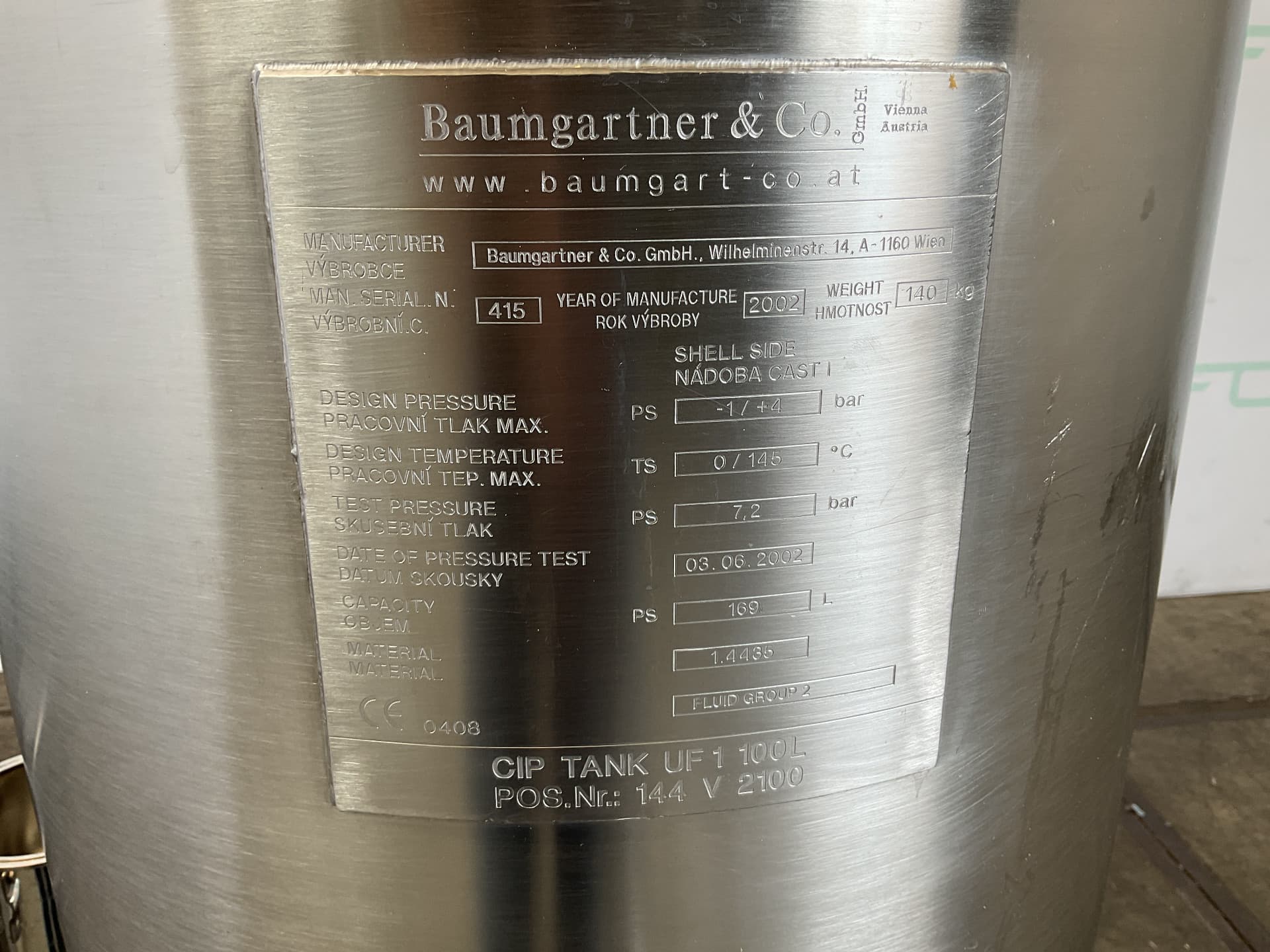 Baumgartner 100 L - Drukketel - image 4
