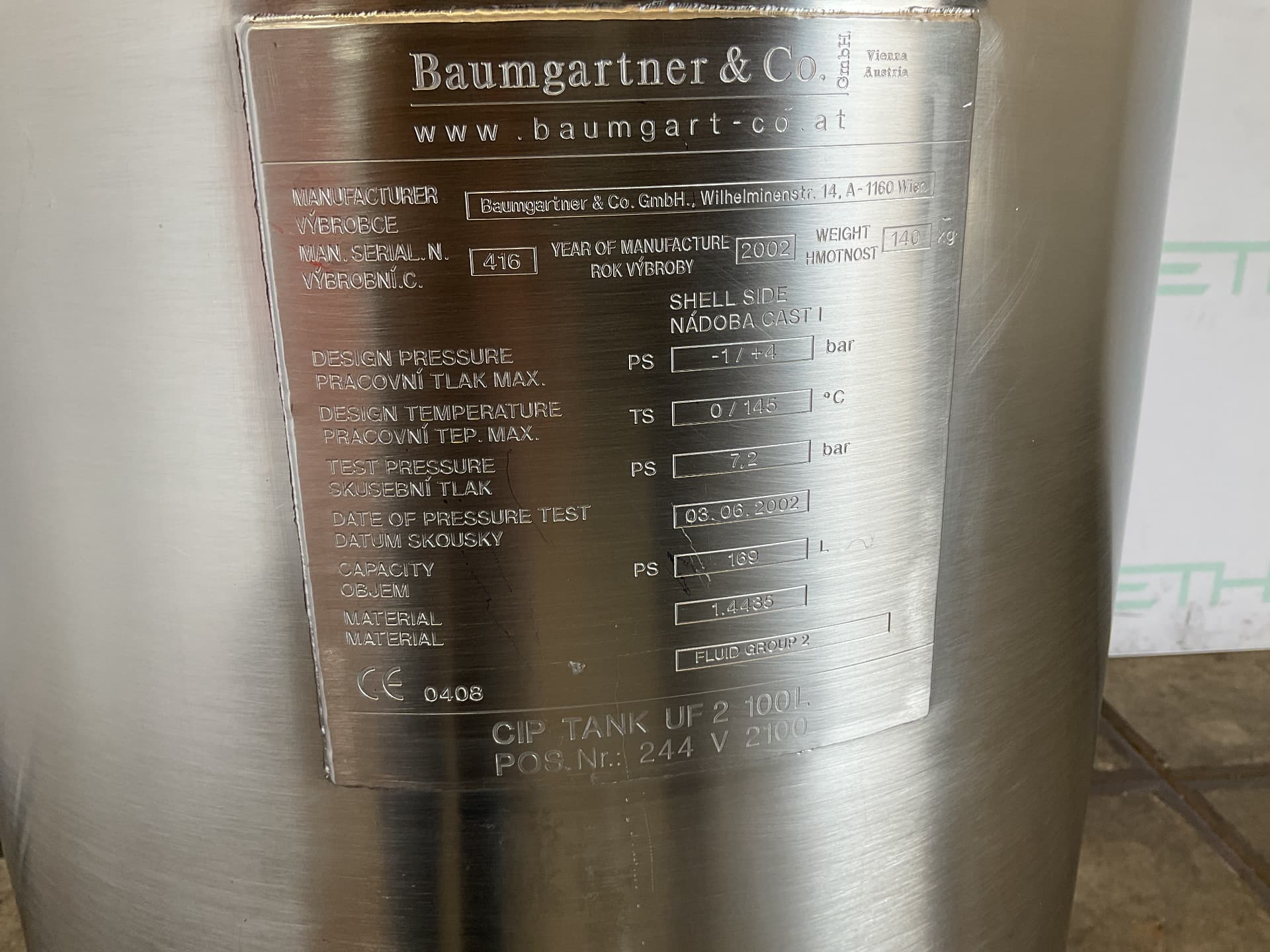 Baumgartner 100 L - Drukketel - image 4