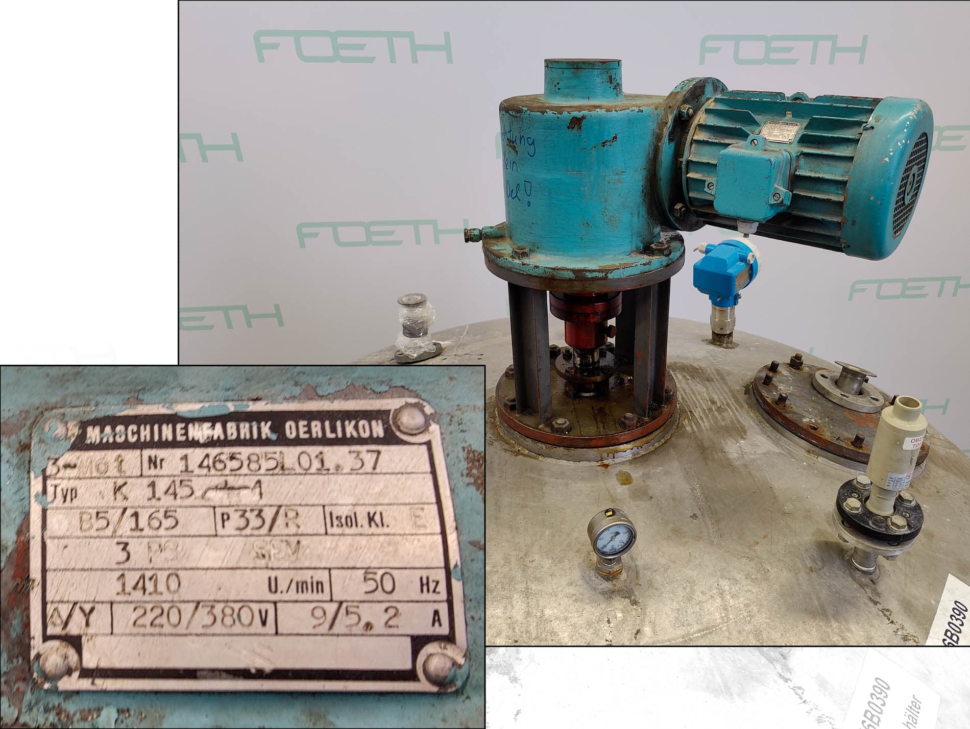 Franke 5000 Ltr. - Serbatoio di agitazione - image 6