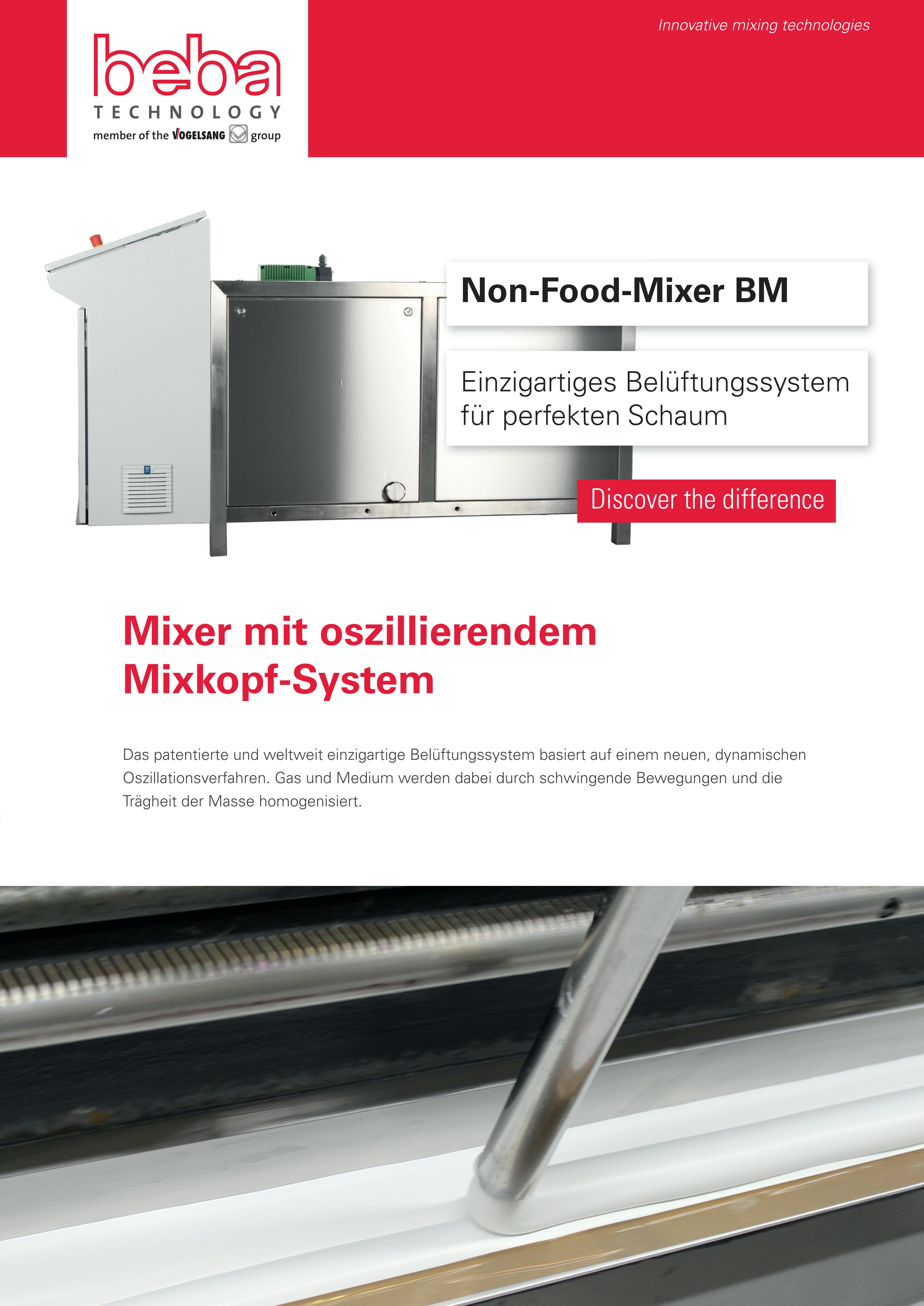 BEBA Mischtechnik BM 800 (non-food) - Schuimmenger - image 14