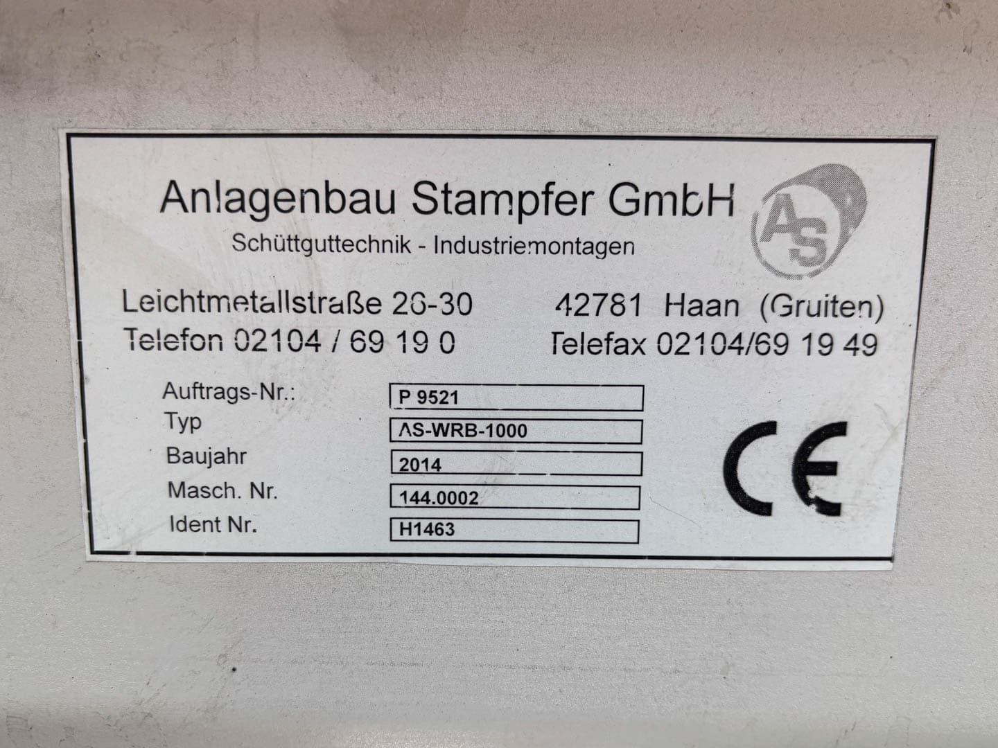 Stampfer Haan - Nastro trasportatore - image 8